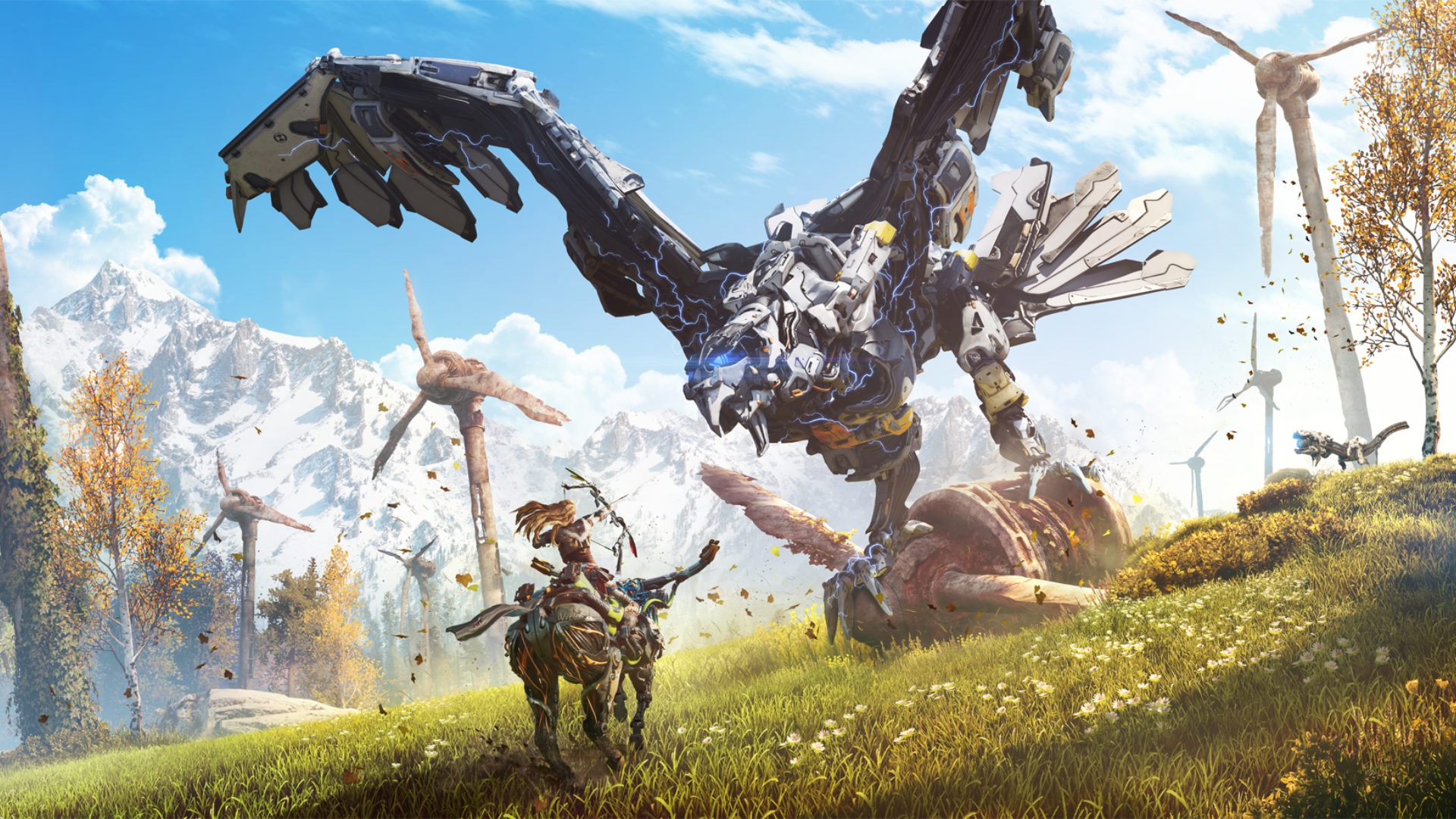 horizon zero dawn wallpaper hd,action adventure game,strategy video game,pc game,screenshot,adventure game