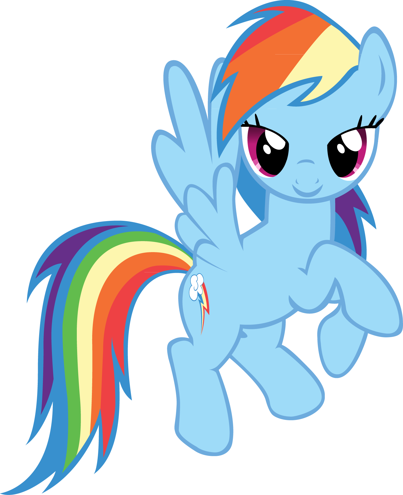 Rainbow Dash Wallpaper Cartoon Pony Mane Horse Animated Cartoon Wallpaperuse