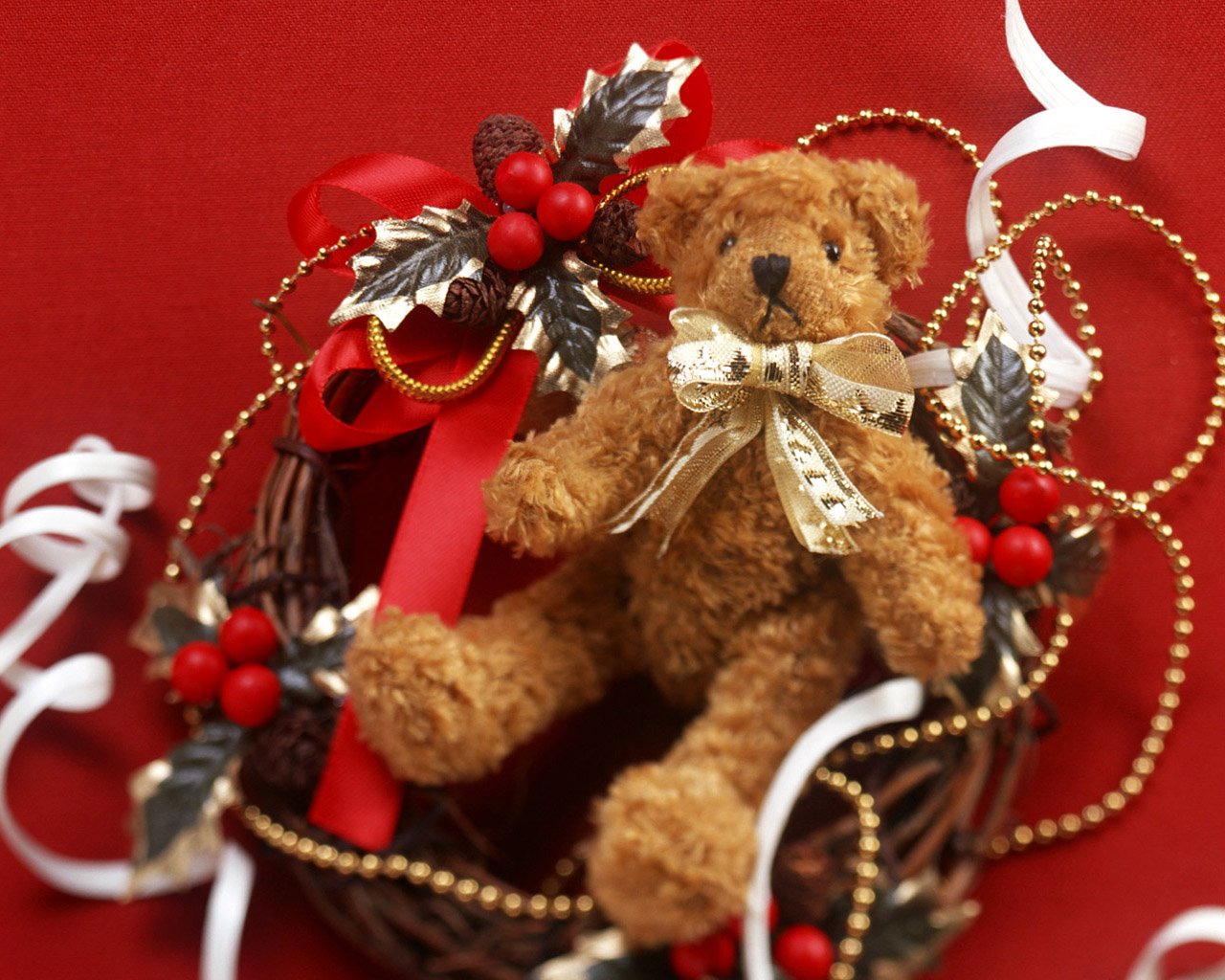 sfondi teddy day,orsacchiotto di peluche,ornamento di natale,decorazione natalizia,san valentino,vigilia di natale