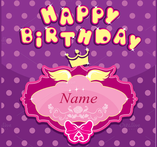 carta da parati di buon compleanno con nome,rosa,testo,font,design,illustrazione