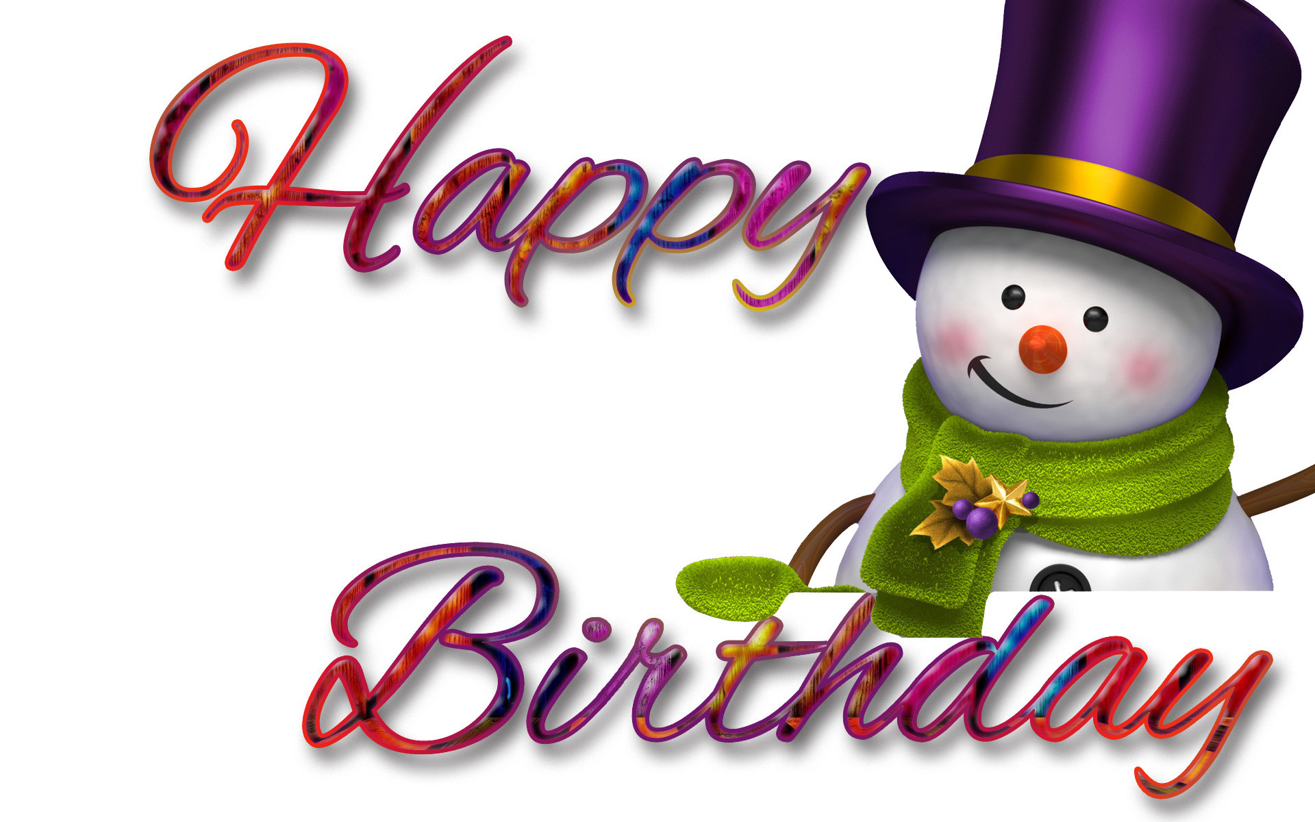 happy birthday wallpaper with name,clip art,greeting,graphics,fictional character,christmas