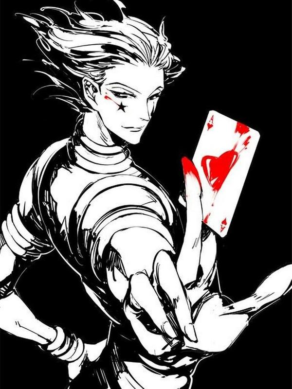 fondo de pantalla de hisoka,ilustración,juegos,juego,personaje de ficción,póker