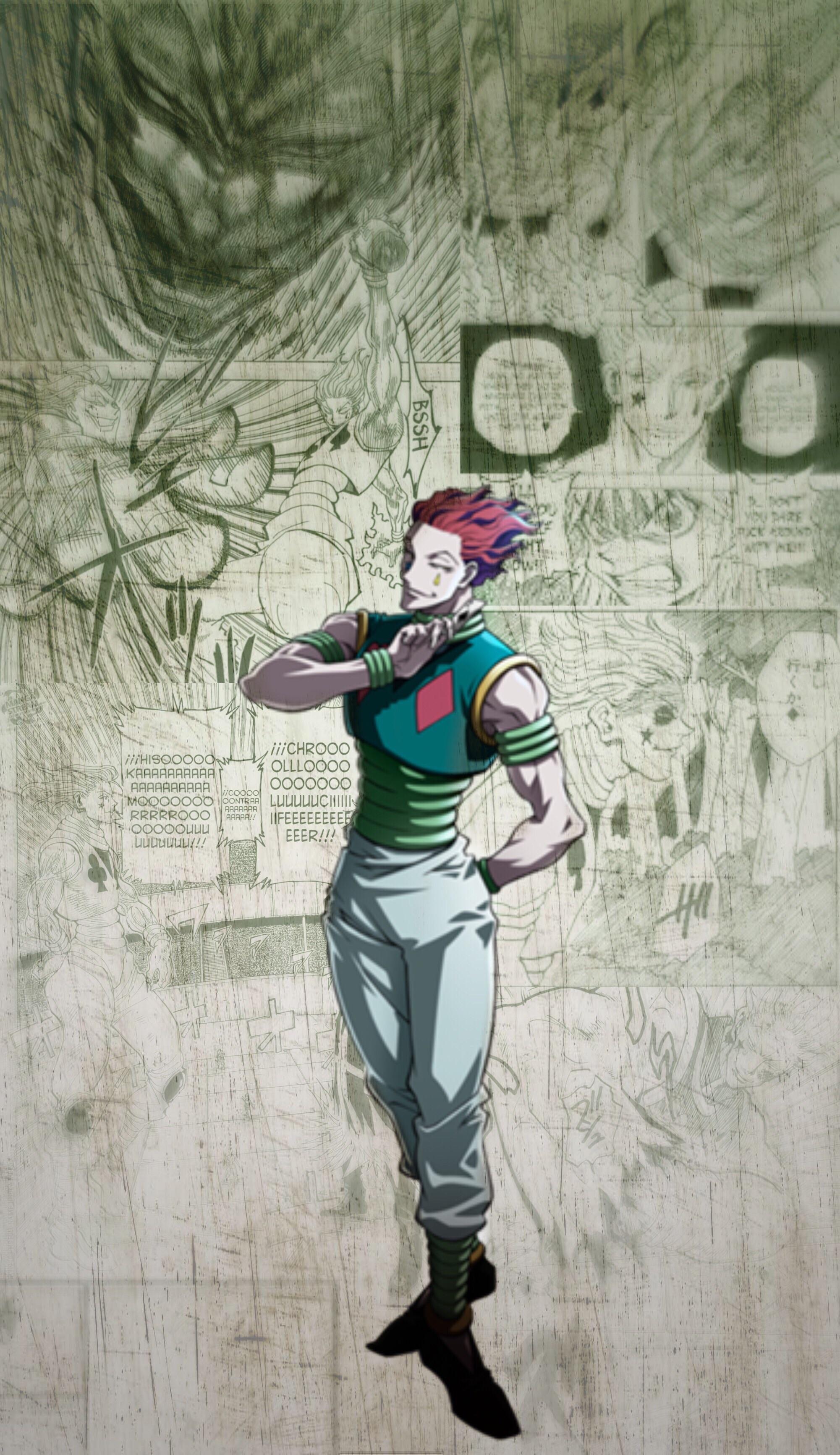 hisoka wallpaper,illustration,fictional character,anime,animation,art