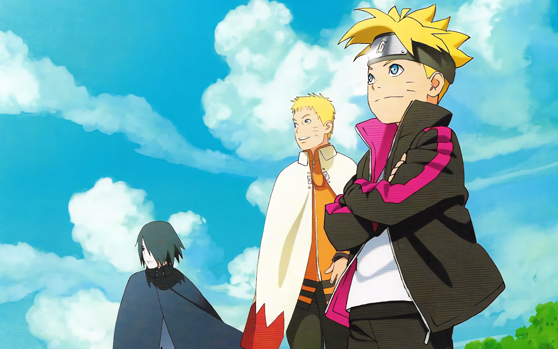 tapete boruto uzumaki,karikatur,anime,animierter cartoon,himmel,animation