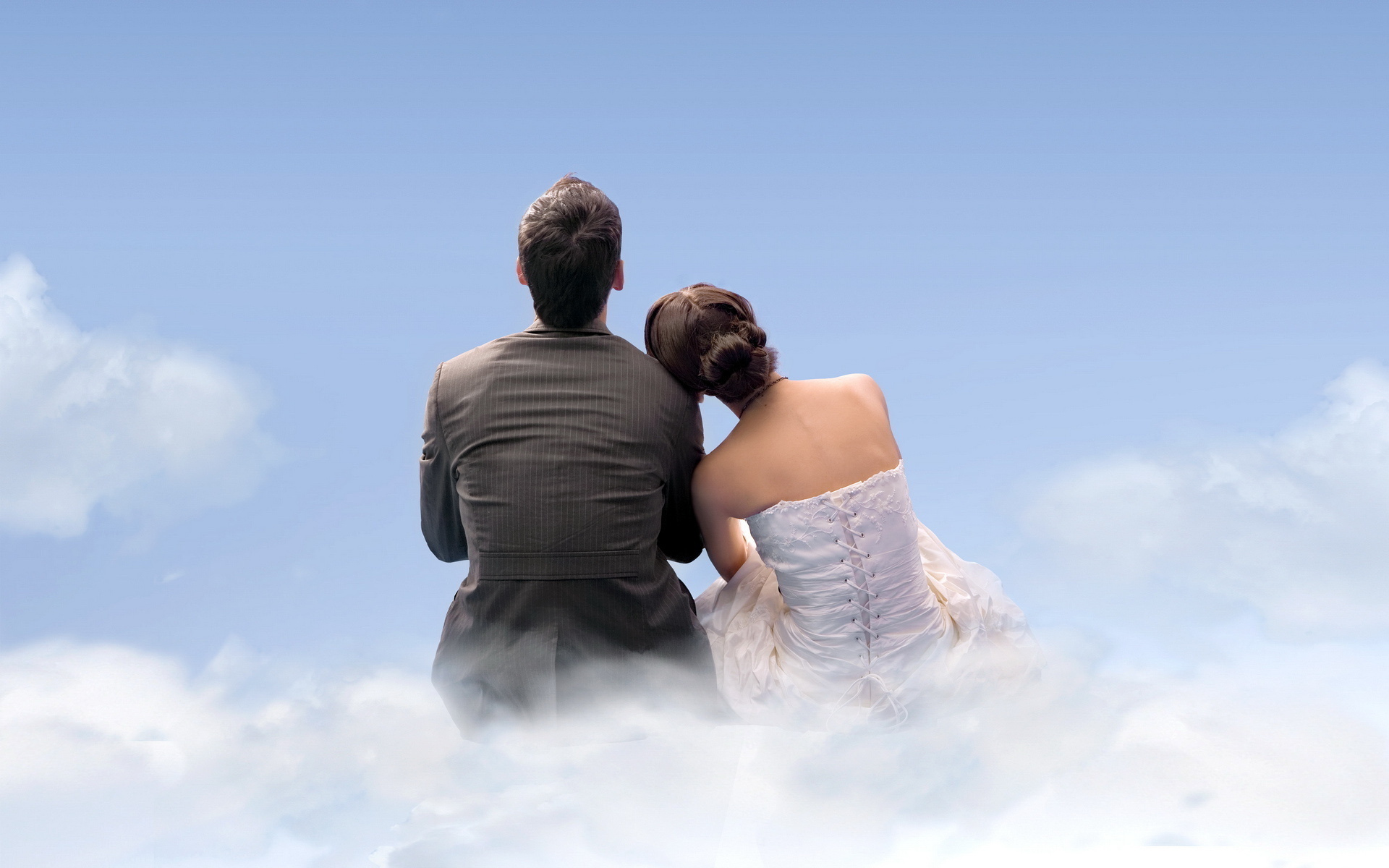sweet couple wallpaper,photograph,sky,cloud,happy,photography