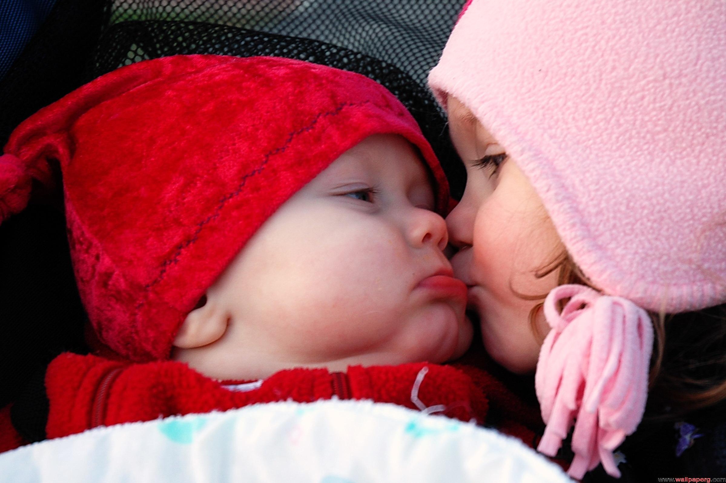 sweet couple wallpaper,child,baby,cheek,nose,interaction