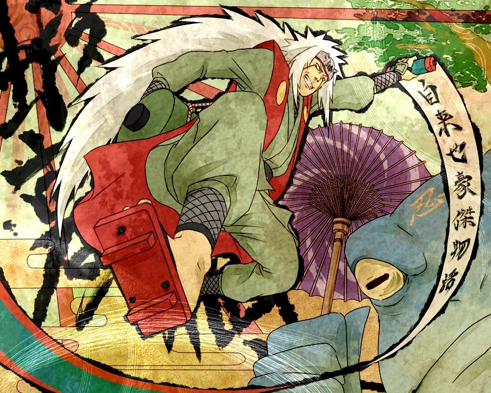 jiraiya wallpaper,illustration,art,fictional character,visual arts,fiction