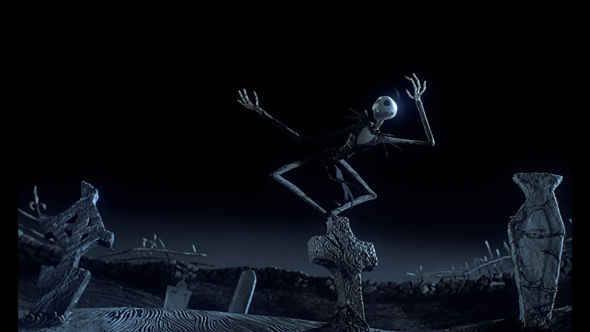 fondo de pantalla de jack skellington,negro,oscuridad,cielo,captura de pantalla,noche