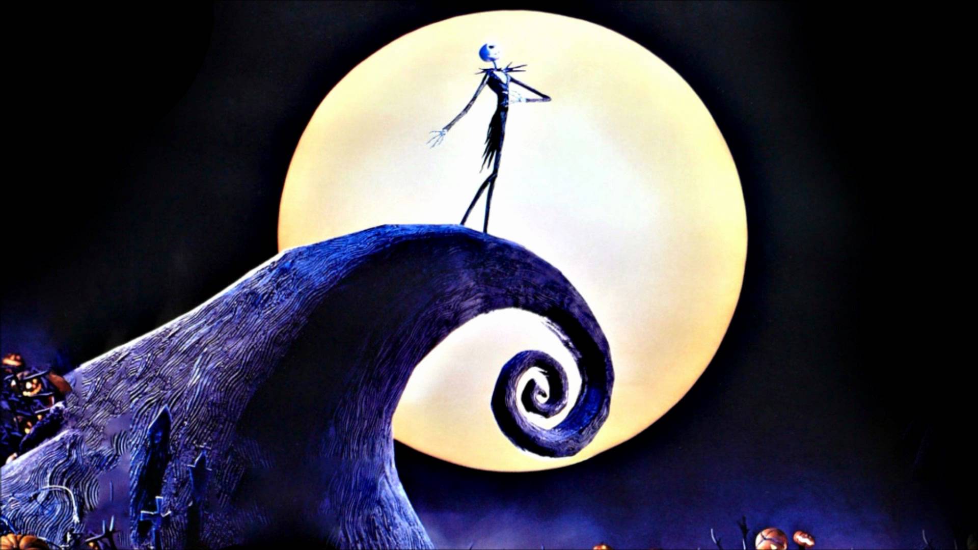 jack skellington wallpaper,light,lighting,architecture,darkness,moon