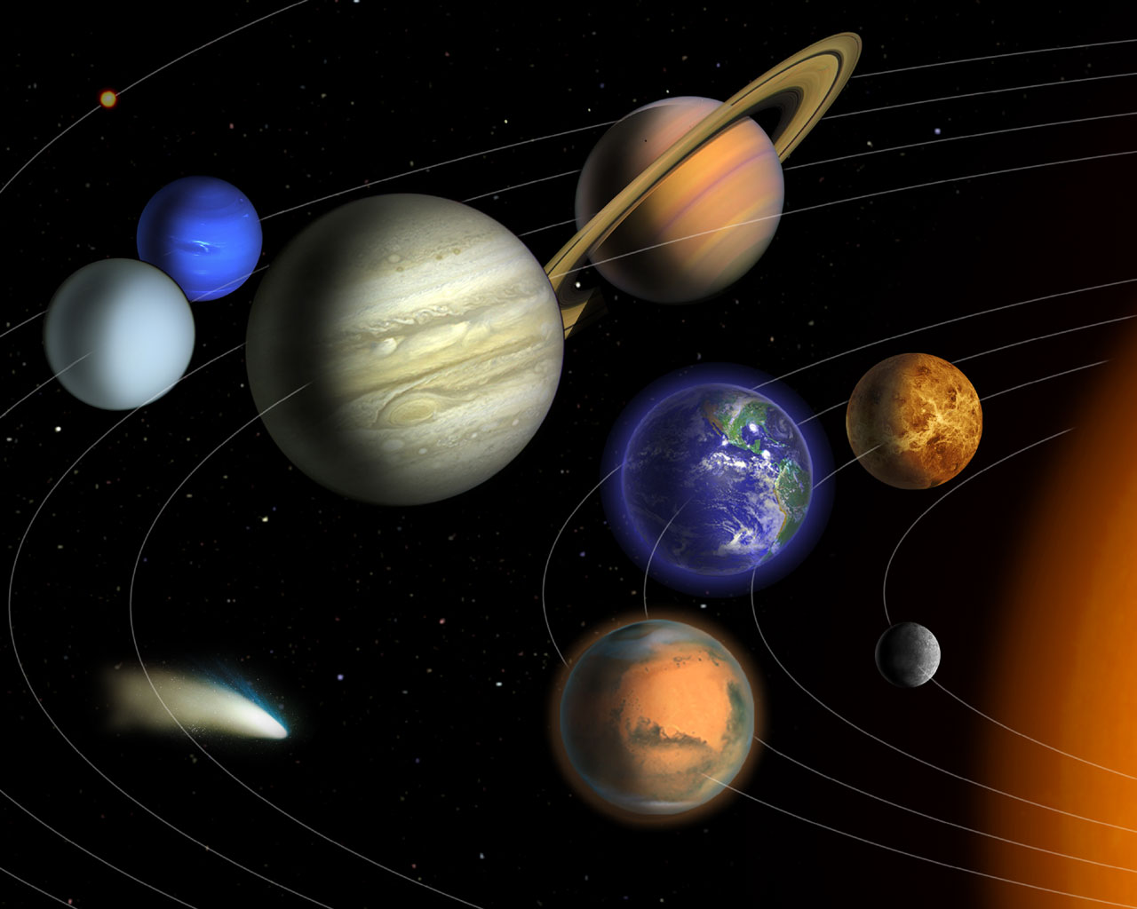 carta da parati del sistema solare,pianeta,oggetto astronomico,astronomia,spazio,atmosfera