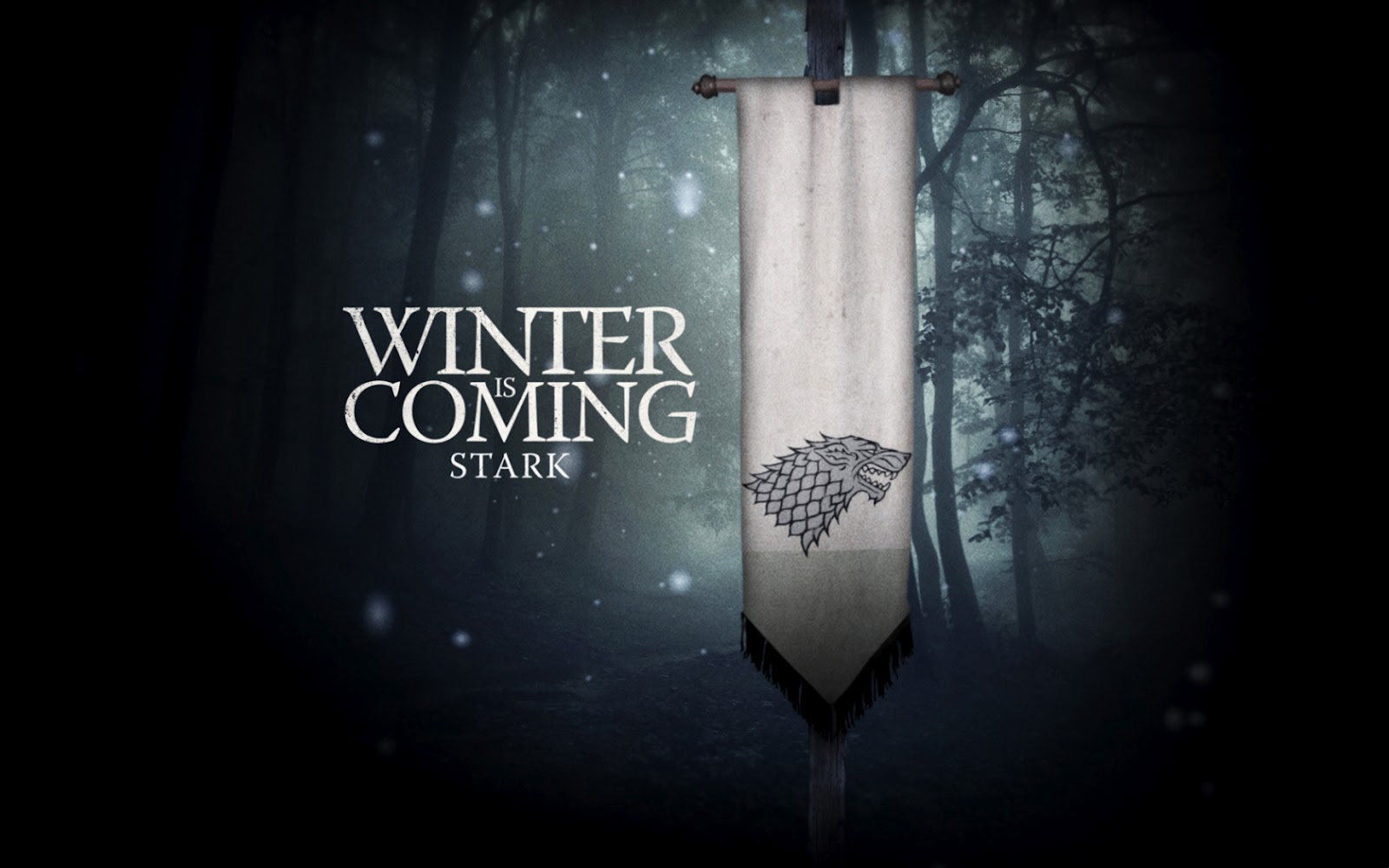 winter is coming wallpaper,font,text,logo,still life photography,darkness