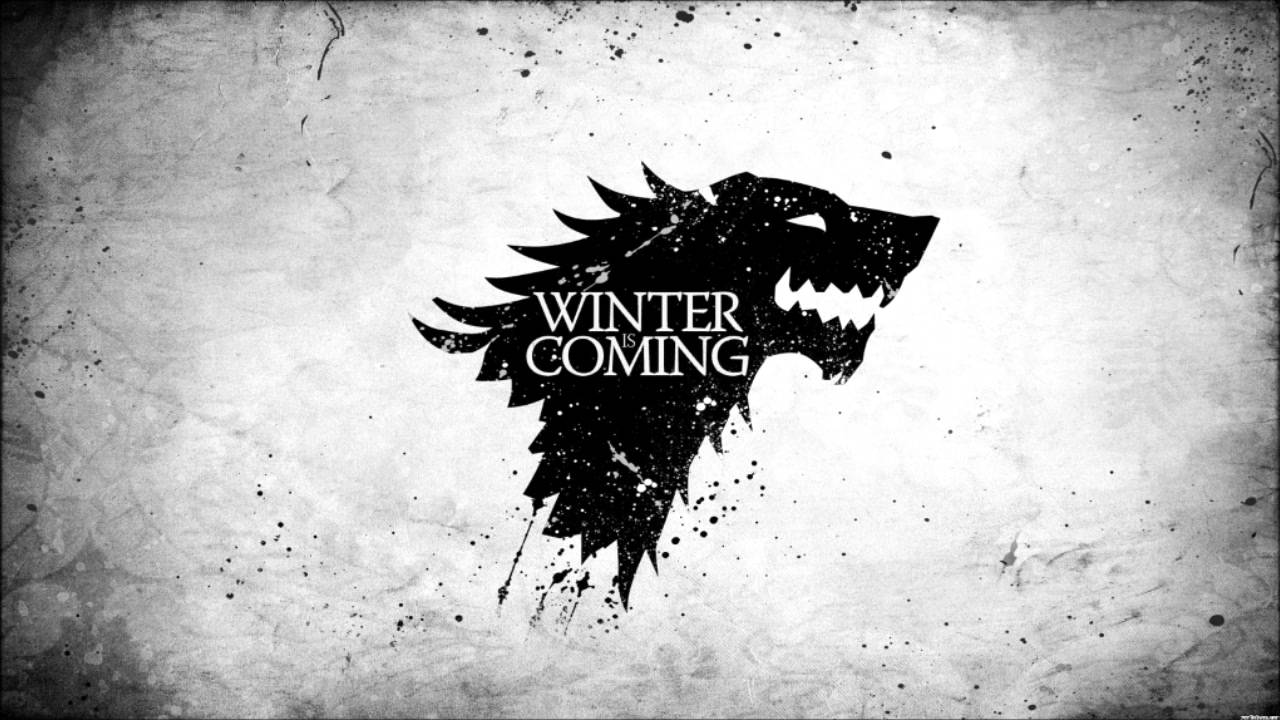 winter kommt tapete,schwarz und weiß,schriftart,grafikdesign,illustration,schnauze