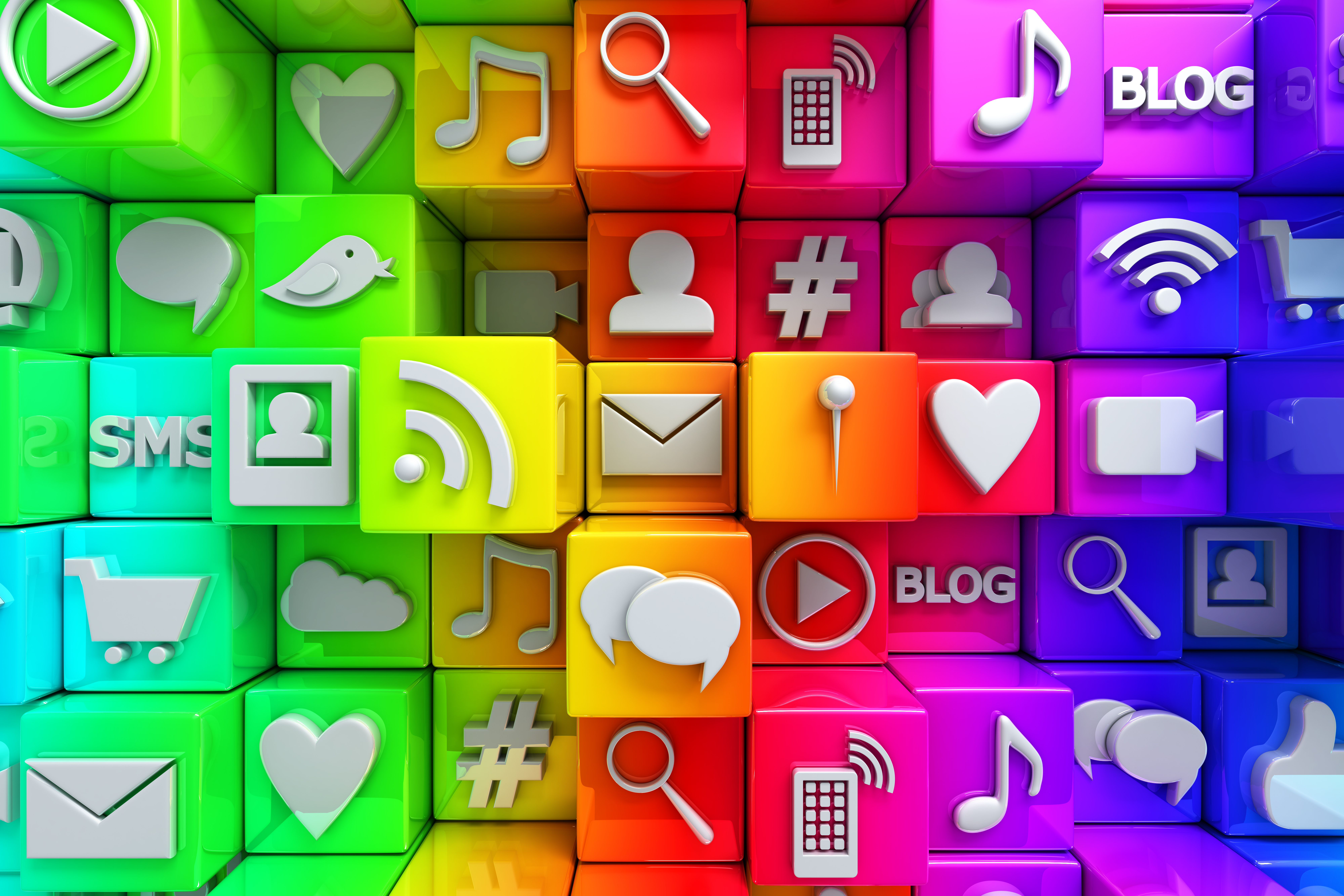 social media wallpaper,colorfulness,font,technology,icon,electronic device
