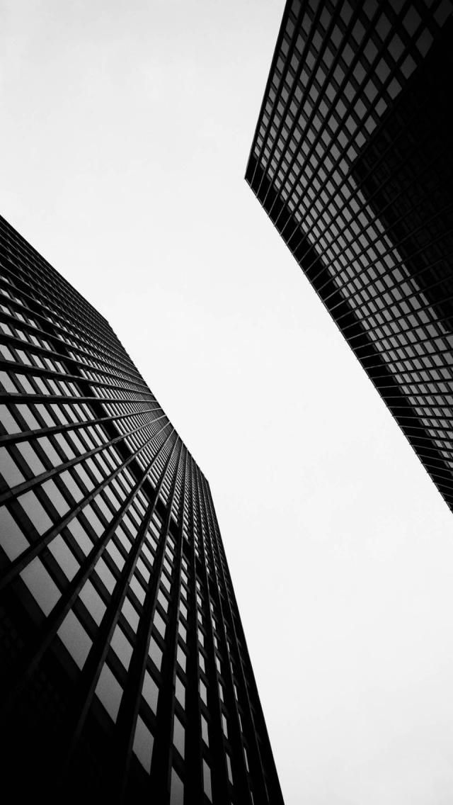 wallpapers para iphone 5,architecture,black,skyscraper,black and white,line