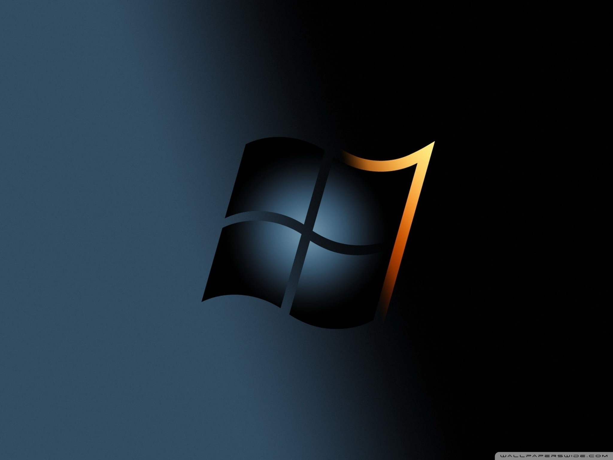 windows 7 dark wallpaper,logo,graphics,fictional character,operating system,darkness