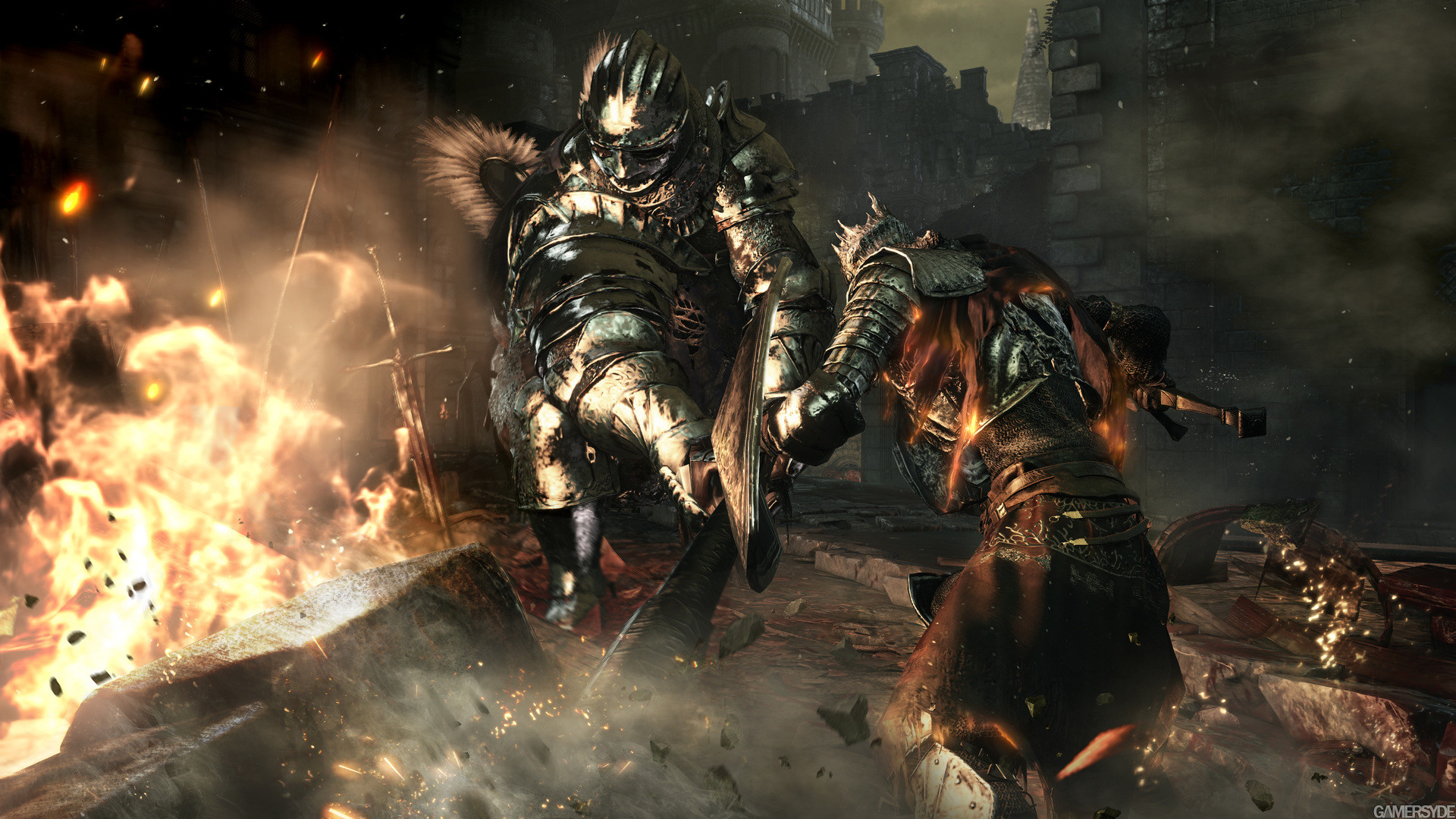 dark souls animated wallpaper,action adventure game,pc game,demon,strategy video game,cg artwork