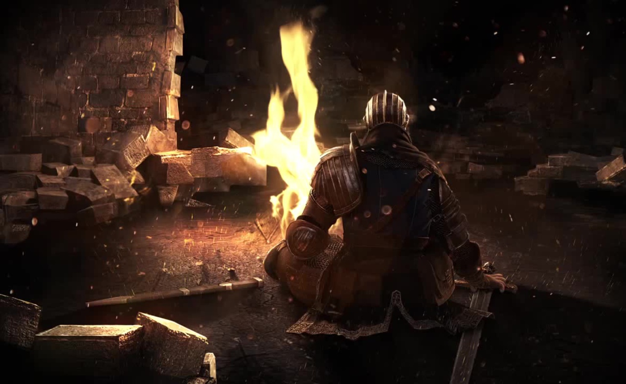 dark souls animated wallpaper,action adventure game,fire,heat,pc game,flame