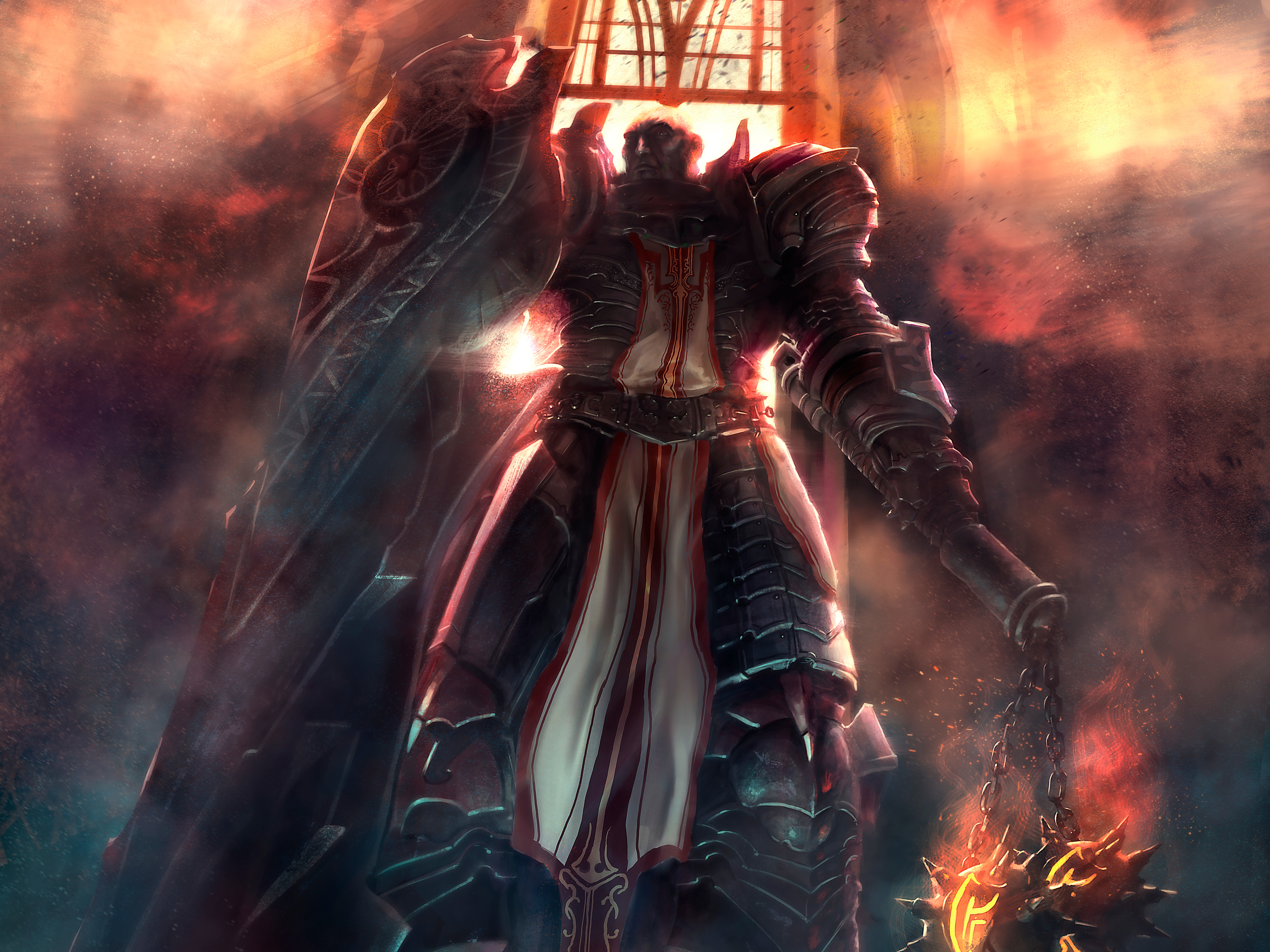 reaper of souls wallpaper,action adventure game,demon,cg artwork,fictional character,pc game