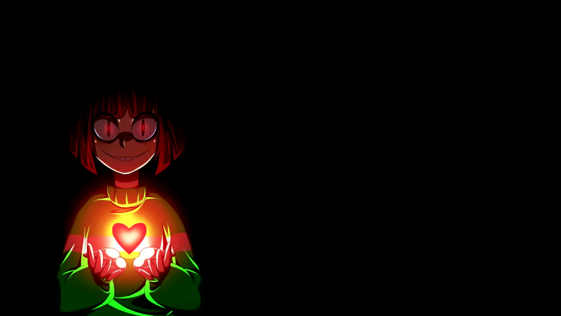 undertale chara 바탕 화면,빨간,빛,조명,어둠,삽화