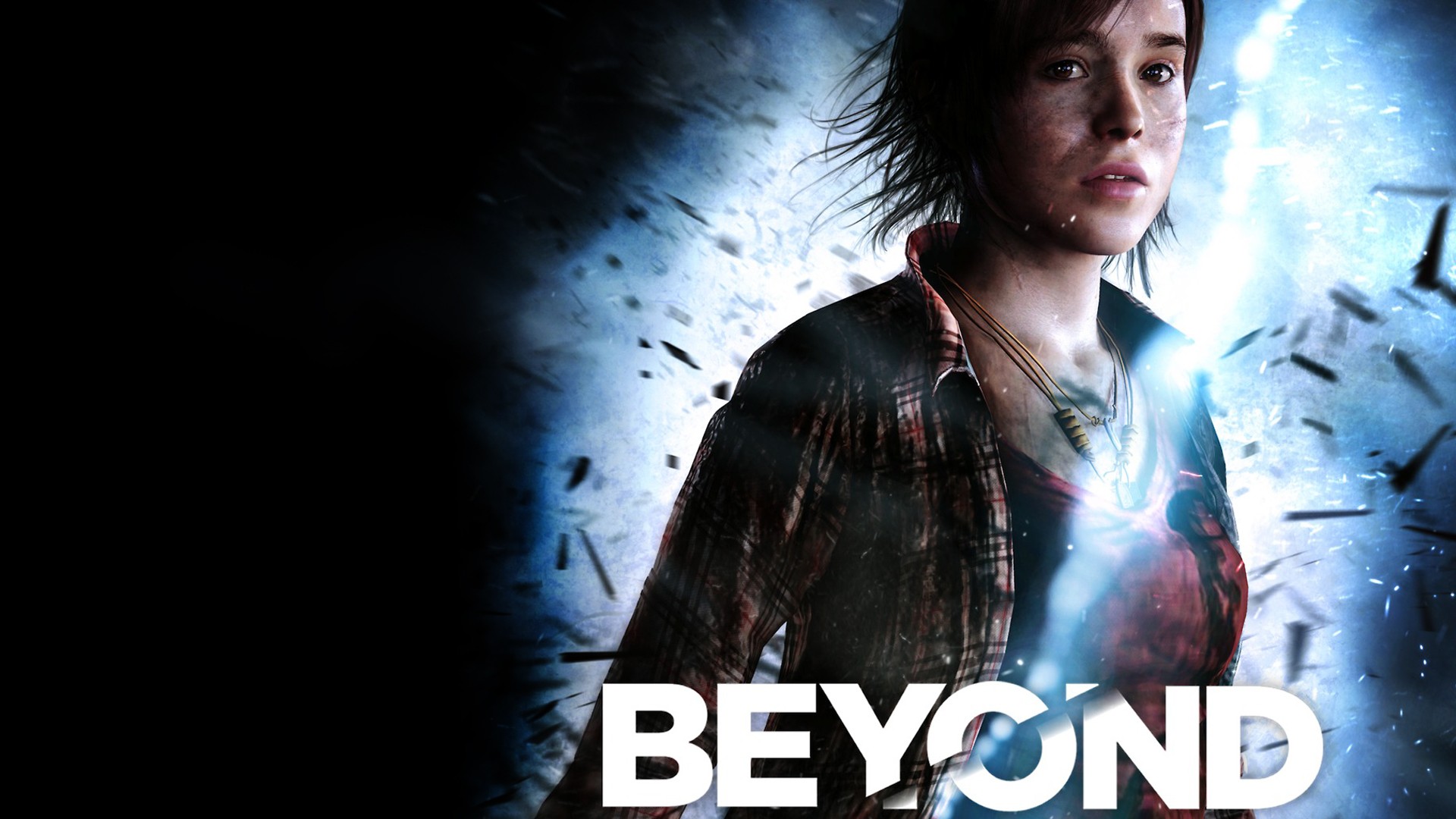beyond two souls wallpaper,movie,font,poster,fictional character,darkness