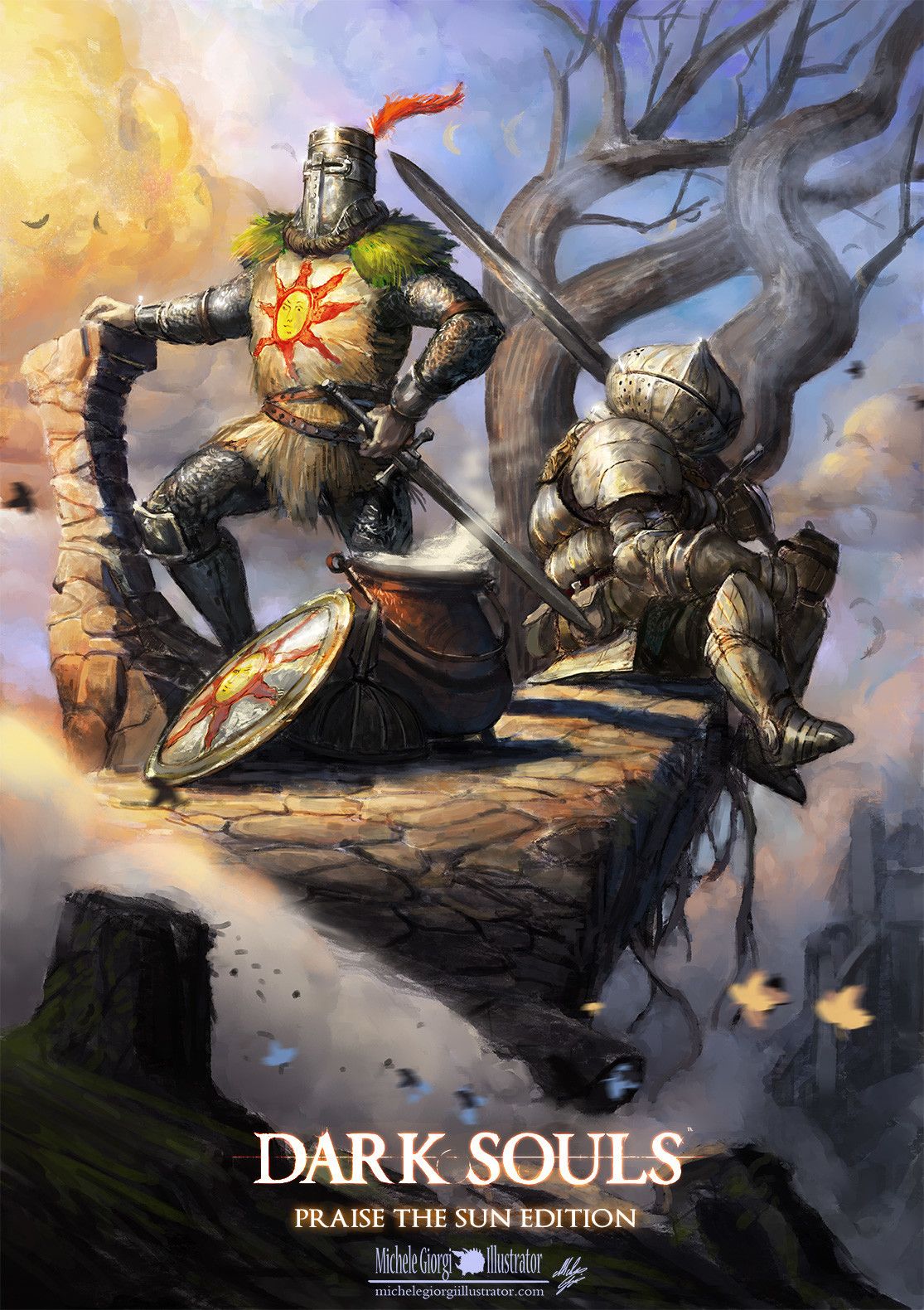 solaire wallpaper,action adventure game,fictional character,cg artwork,warlord,poster