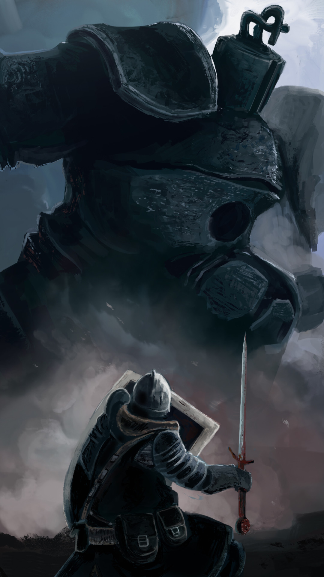 dark souls 3 mobile wallpaper,cg artwork,action adventure game,games,illustration,fictional character