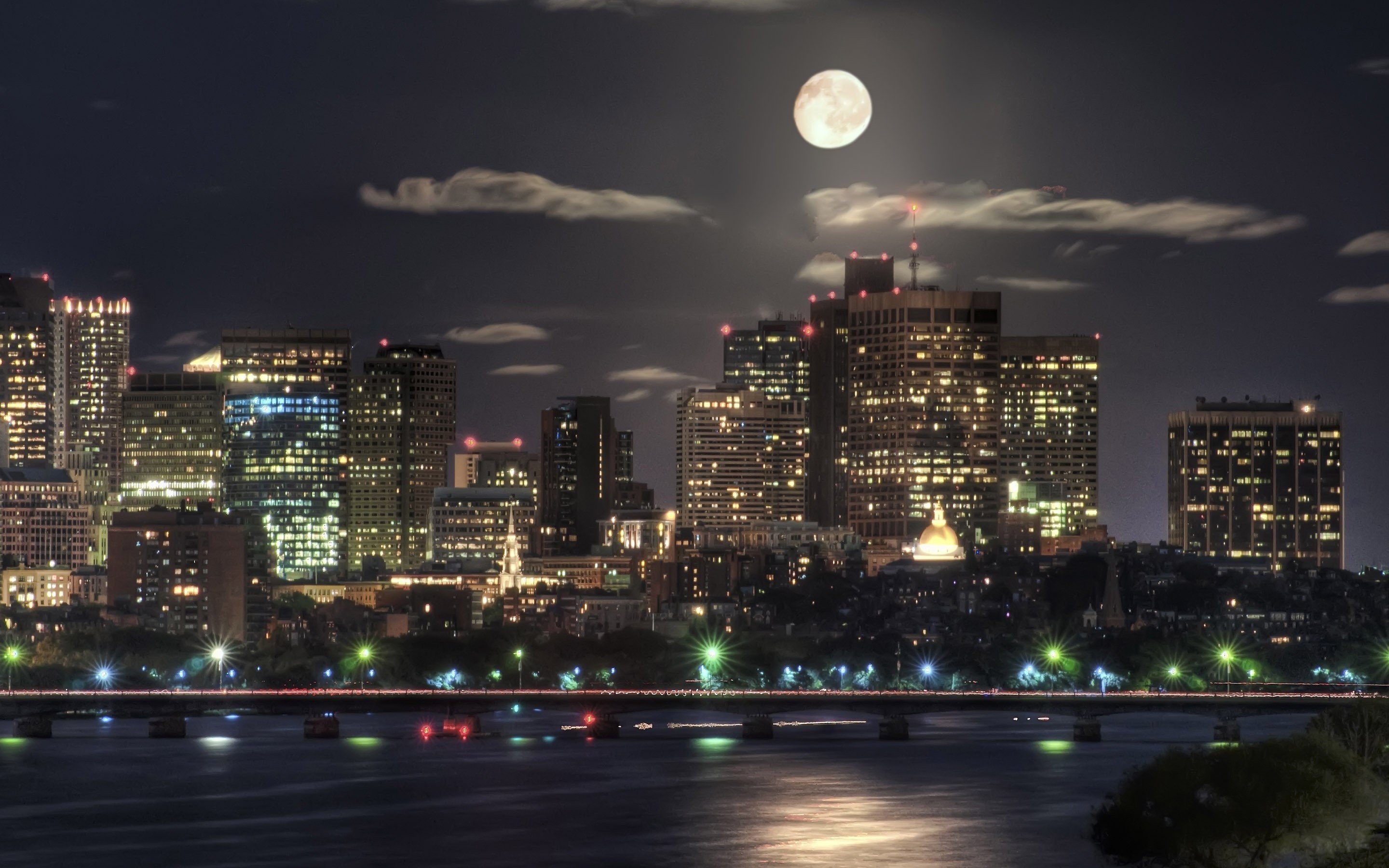 smart desktop wallpaper,cityscape,metropolitan area,city,night,skyline