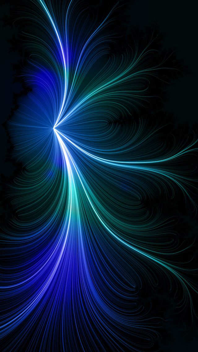 Iphone 5sオリジナル壁紙 青い 緑 光 エレクトリックブルー 紫の Wallpaperuse