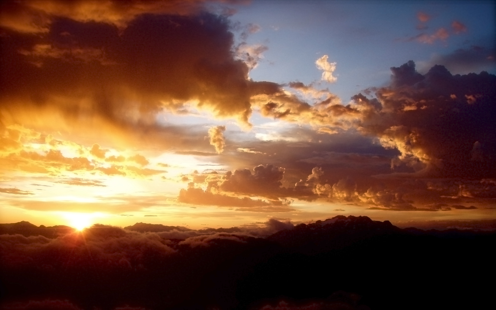 carta da parati maestosa,cielo,nube,ultimi bagliori,natura,tramonto