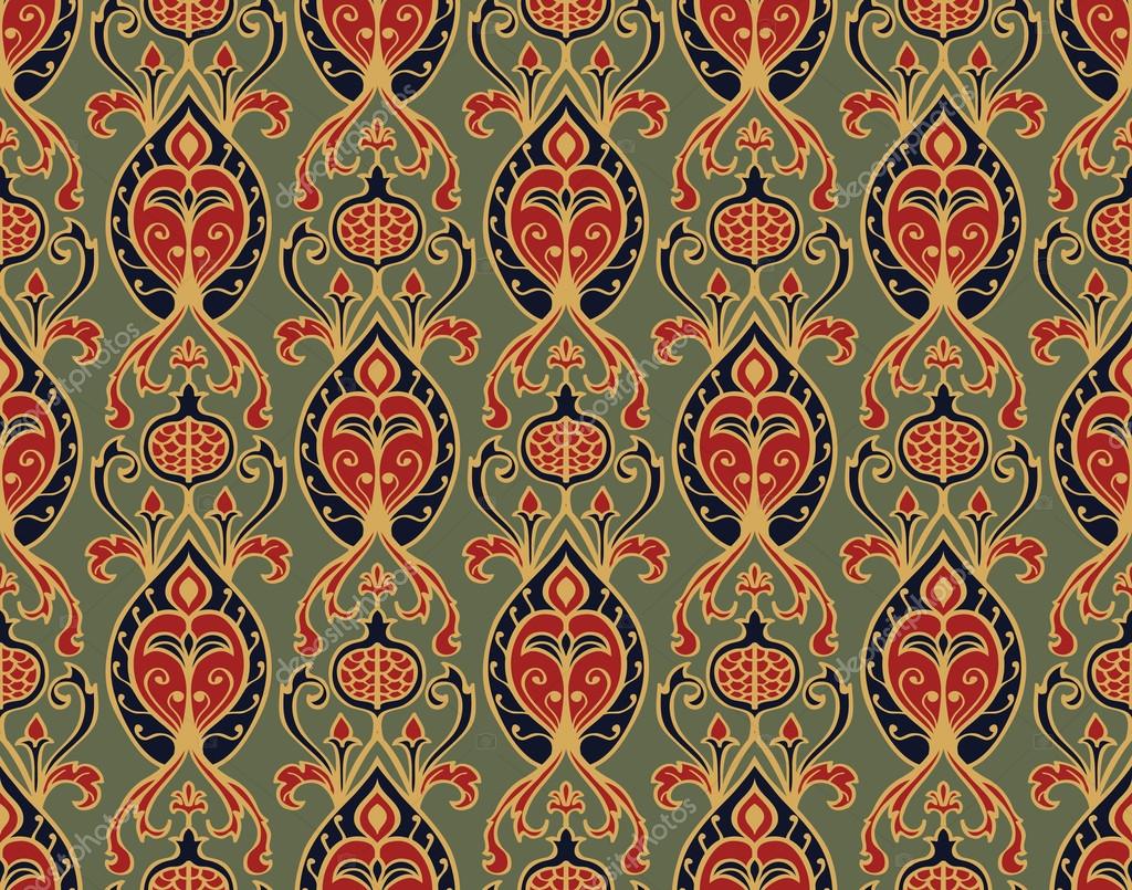 old fashioned wallpaper,pattern,orange,textile,tapestry,brown