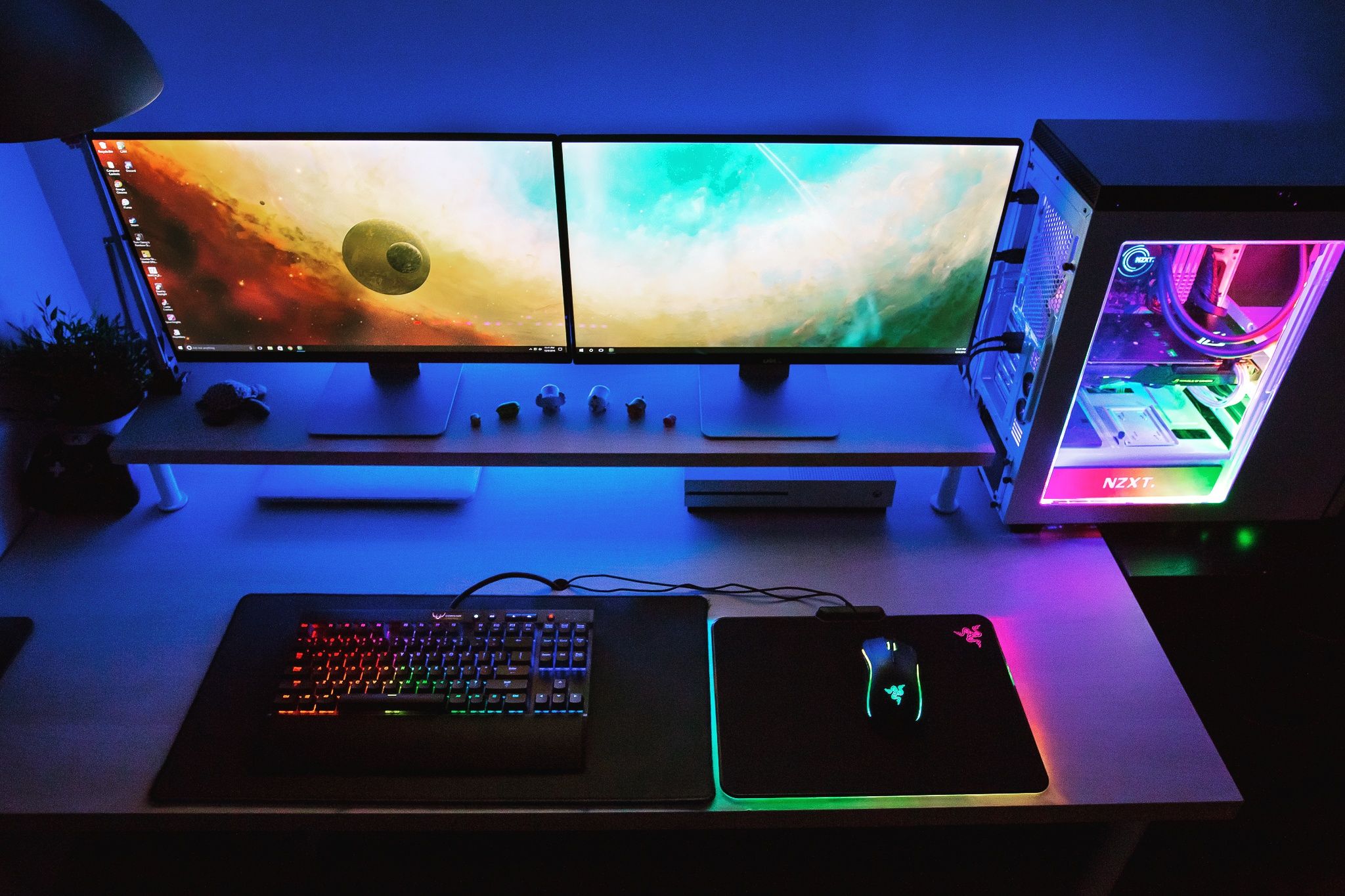 gaming setup wallpaper,computer monitor,display device,technology,electronic device,screen