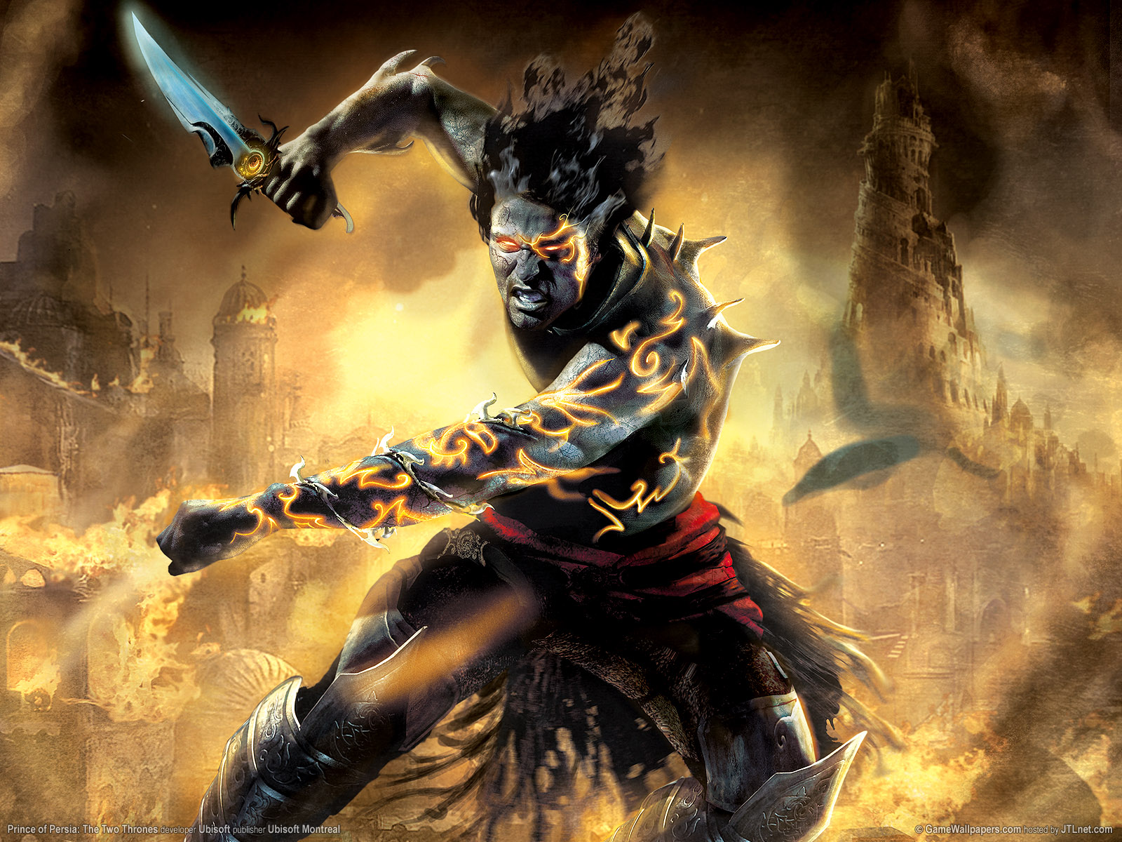 animated gaming wallpaper,action adventure game,cg artwork,demon,fictional character,warlord