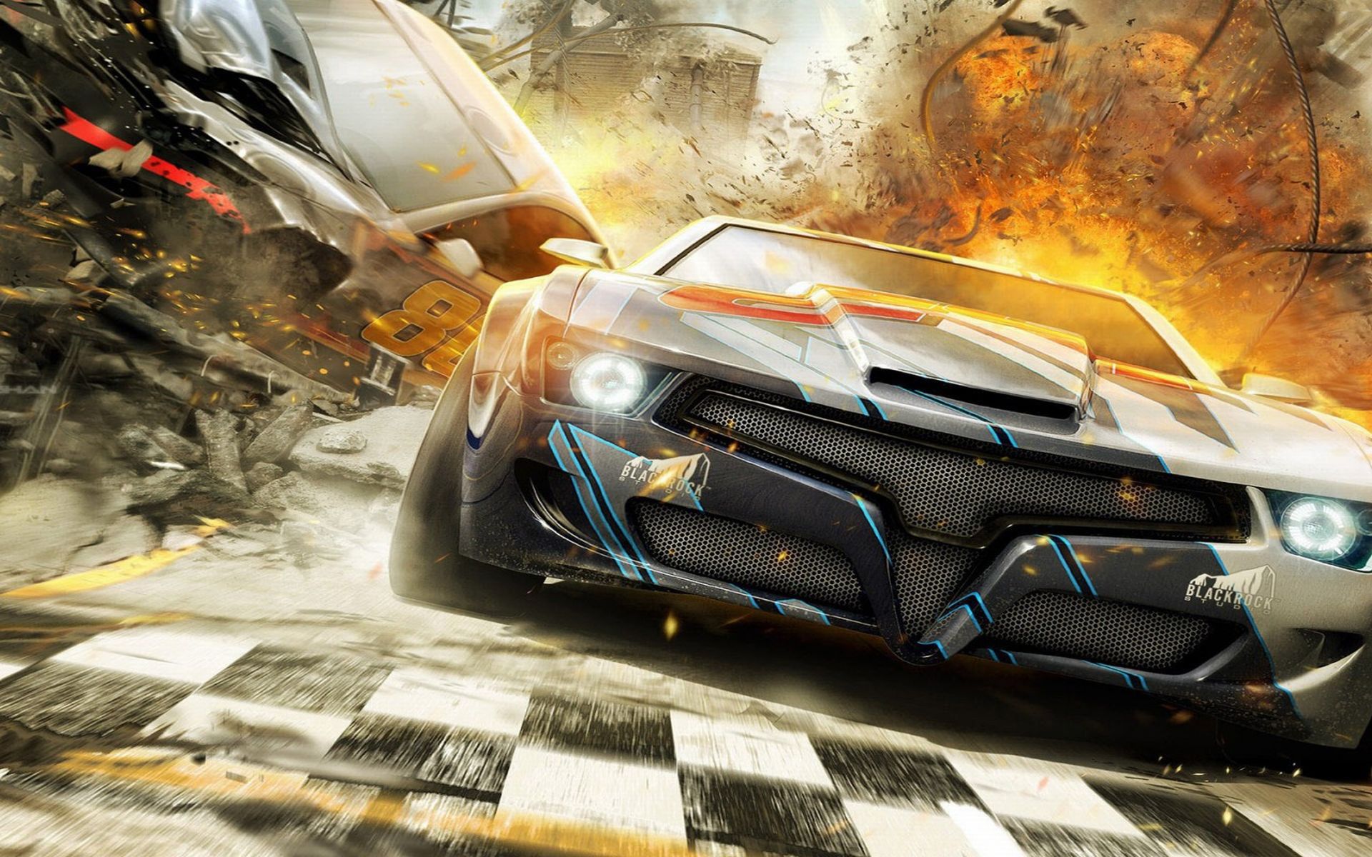 3d action wallpaper,automotive design,vehicle,car,racing video game,automotive exterior