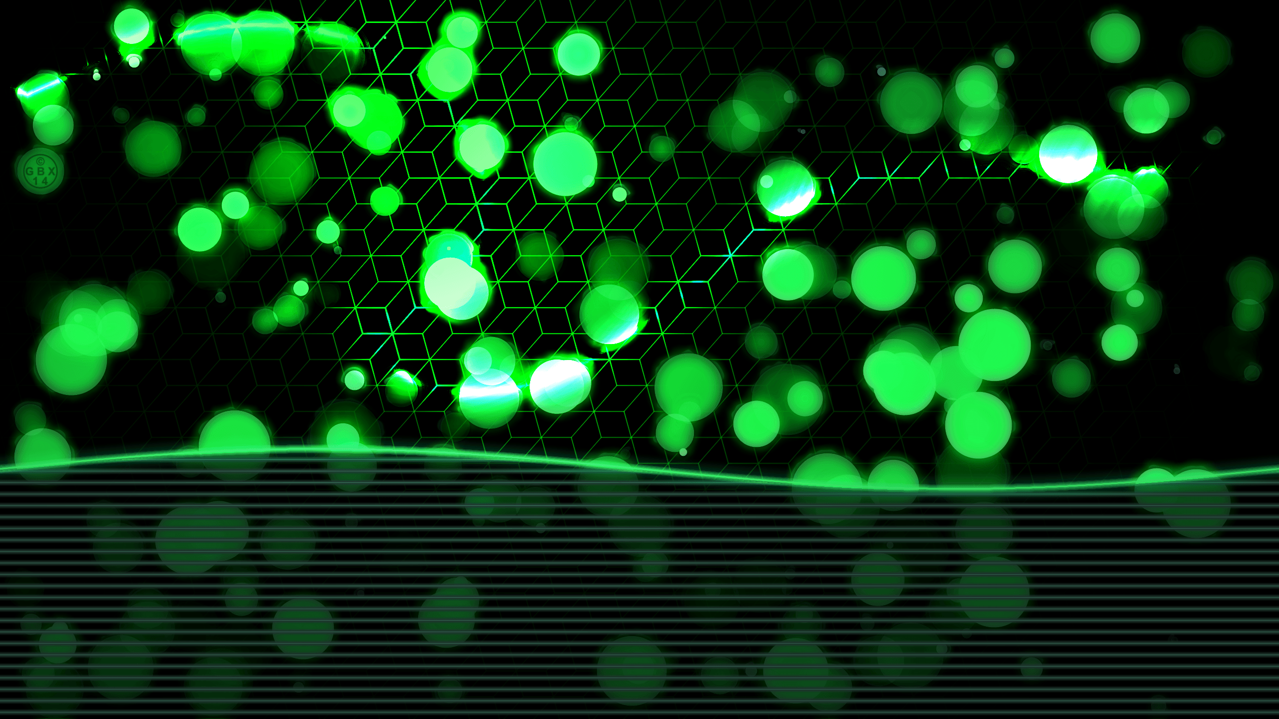 緑のゲームの壁紙,緑,光,技術,視覚効果照明,パターン