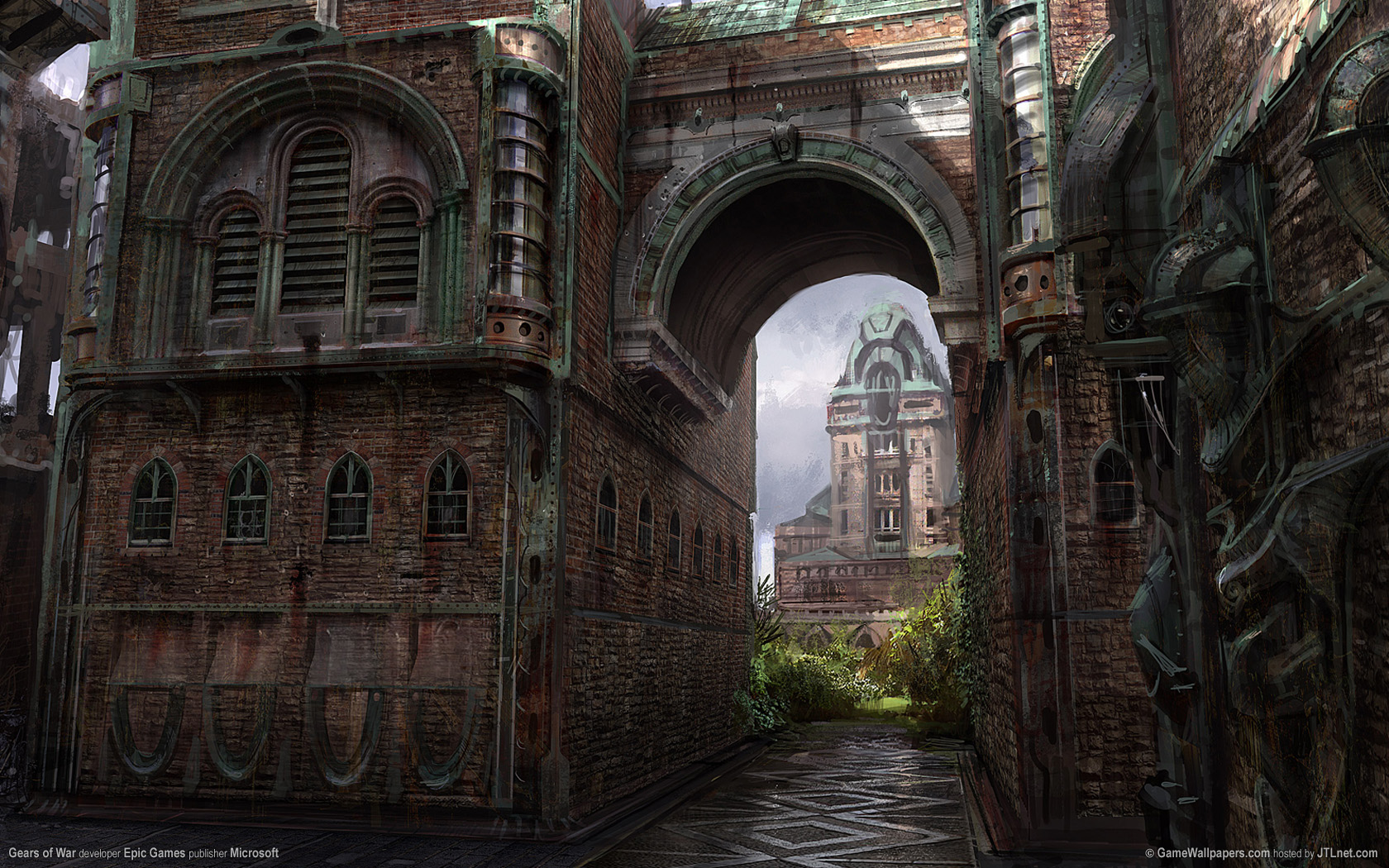 3d game wallpaper,arch,medieval architecture,architecture,building,holy places