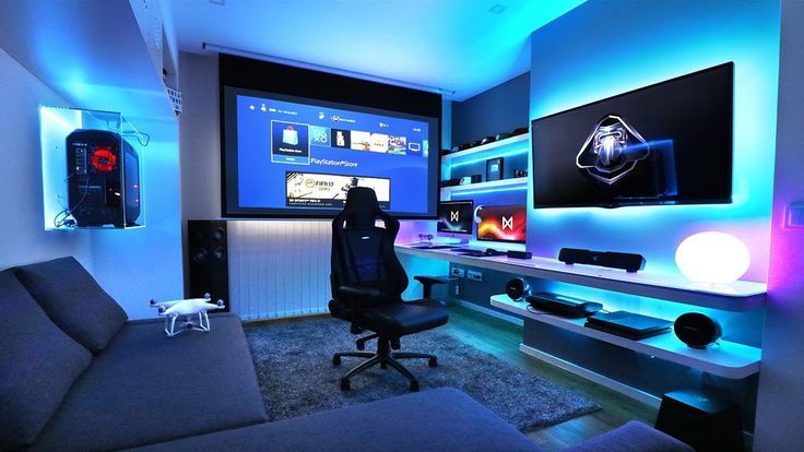 gaming bedroom wallpaper,room,recording studio,interior design,building,technology