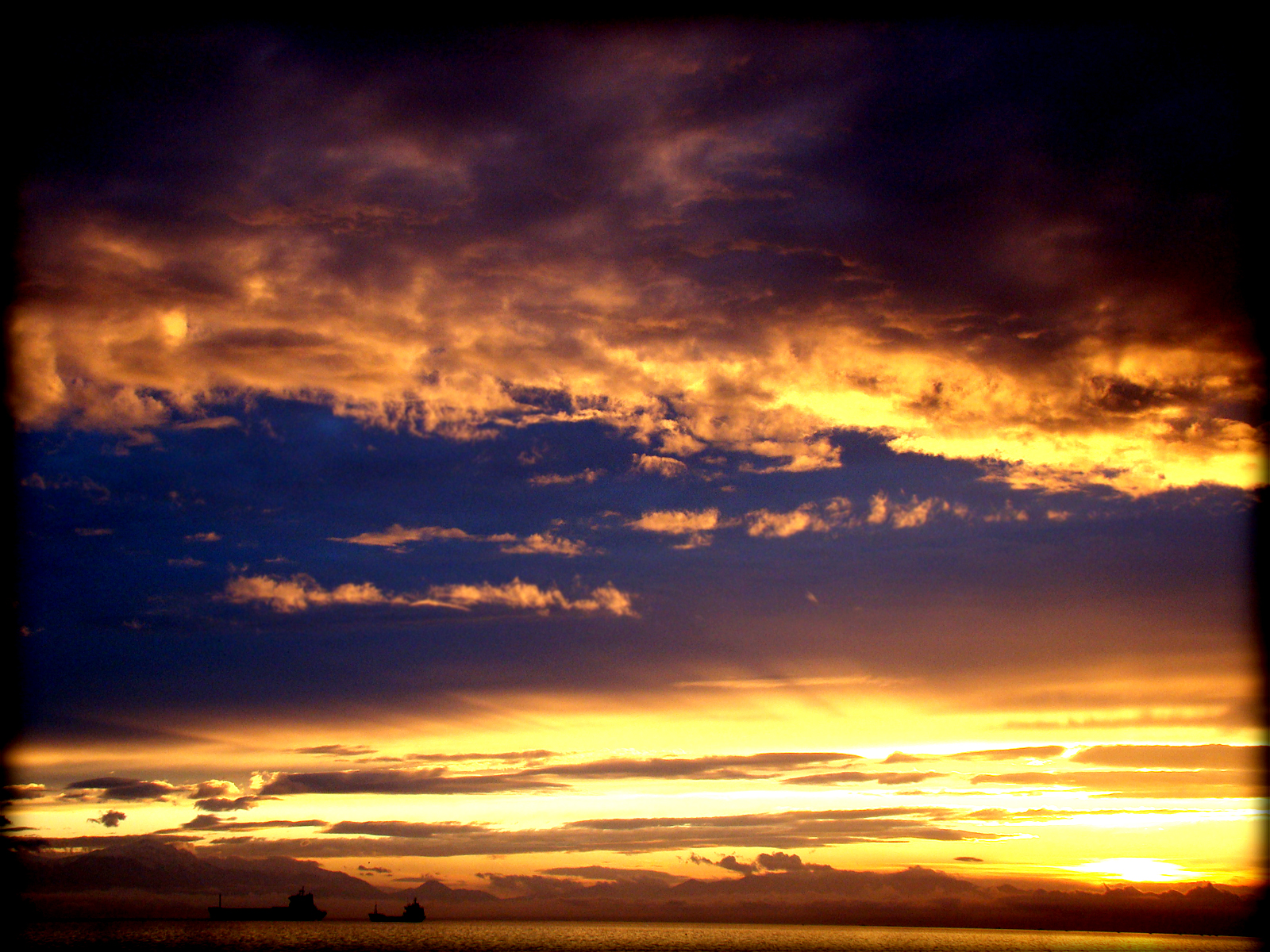 wallpapers gratis,sky,afterglow,cloud,sunset,horizon
