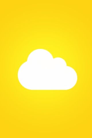 Android用の無地の壁紙 黄 オレンジ 昼間 空 雲 Wallpaperuse
