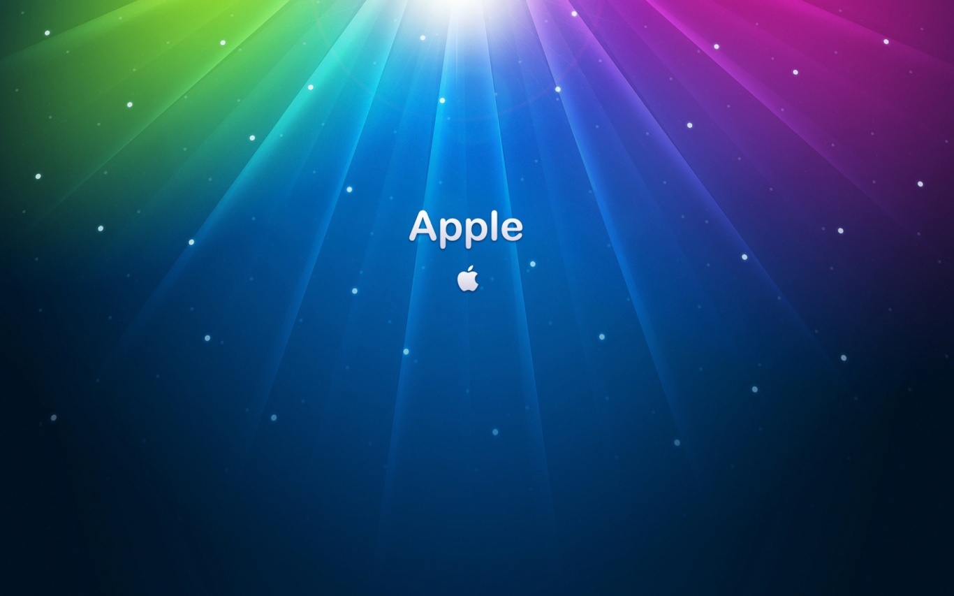 apple stock wallpaper,blau,himmel,licht,text,atmosphäre
