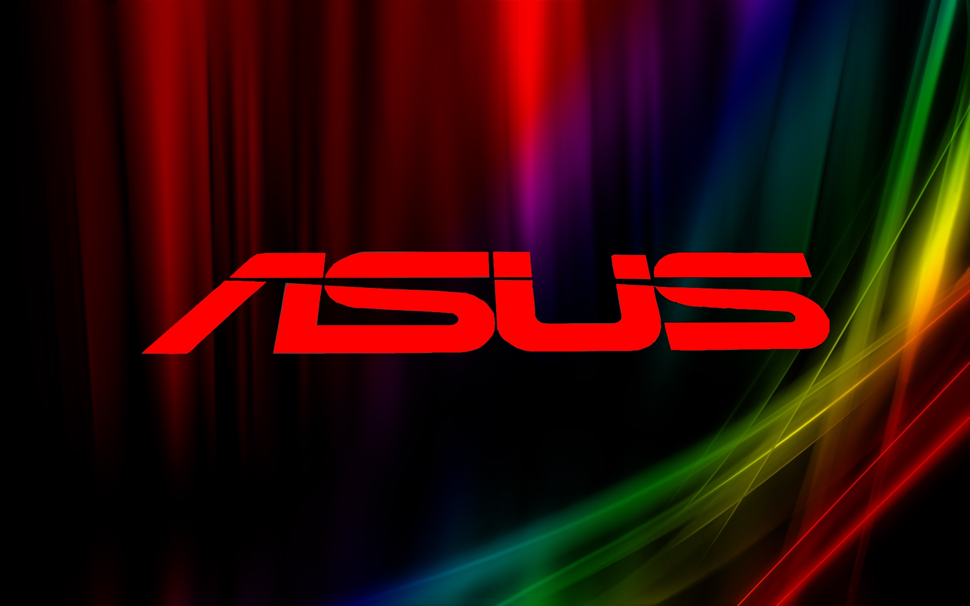 asus 3d wallpaper,green,visual effect lighting,light,text,font