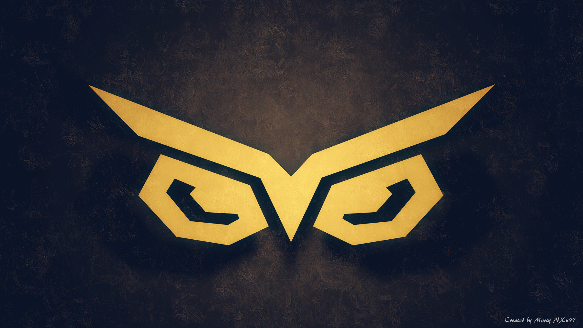 strix wallpaper,logo,yellow,font,fictional character,graphics