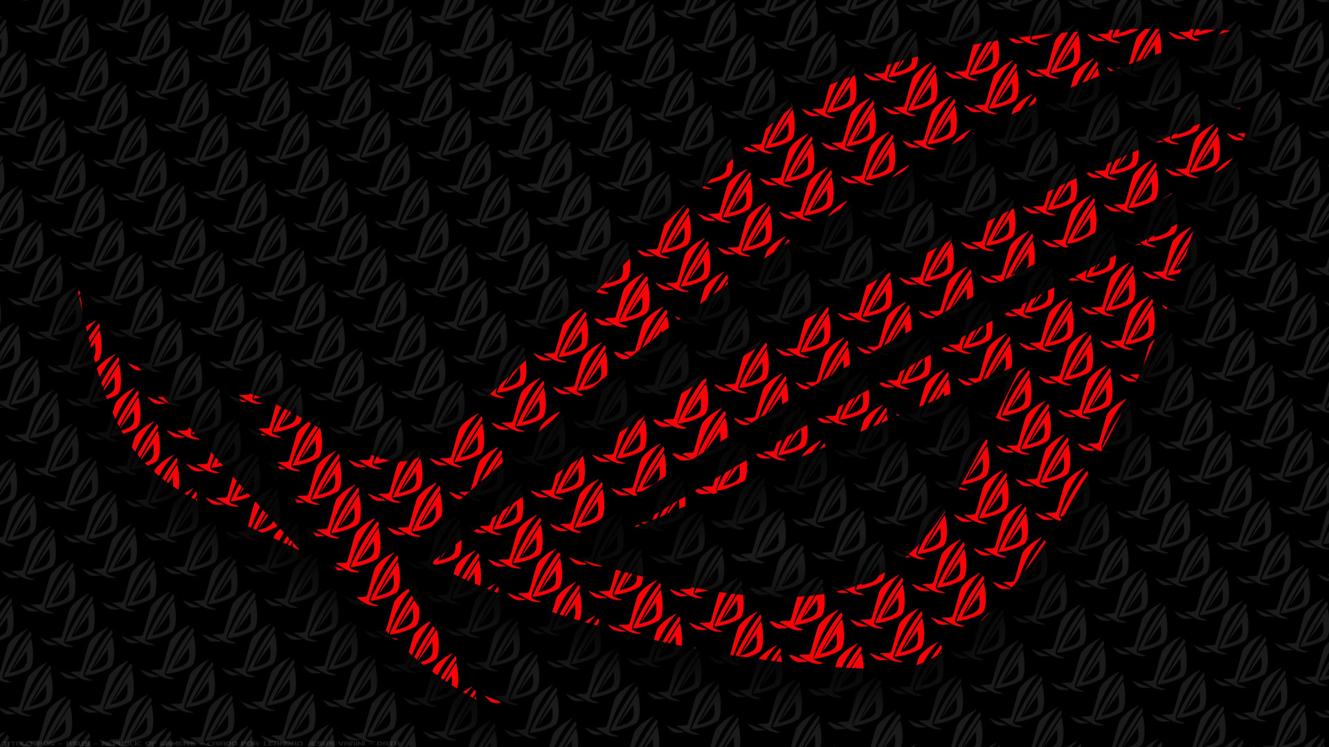 asus wallpaper full hd,red,black,pattern,font,design