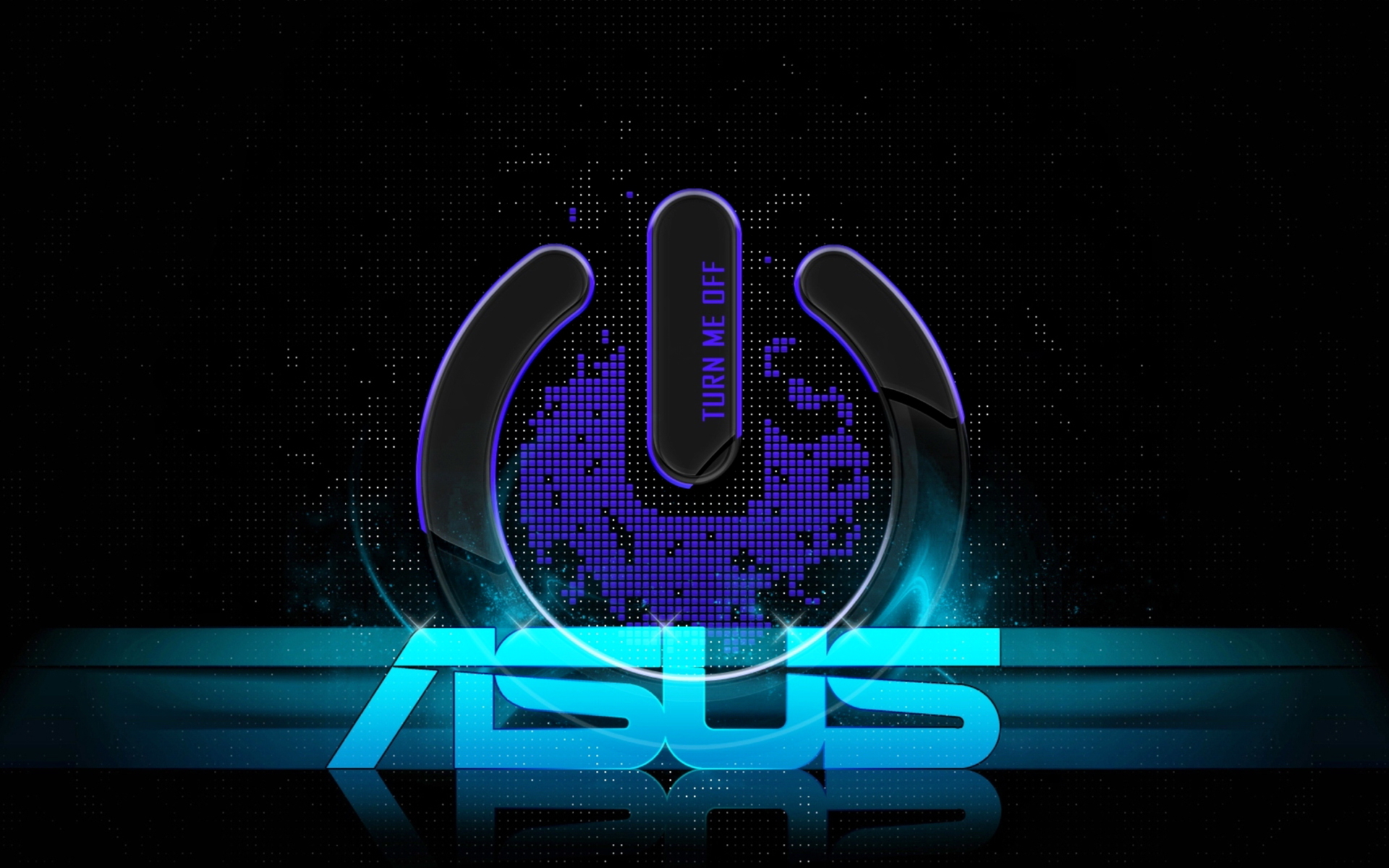 asus wallpaper 1366x768,text,font,electric blue,graphic design,neon