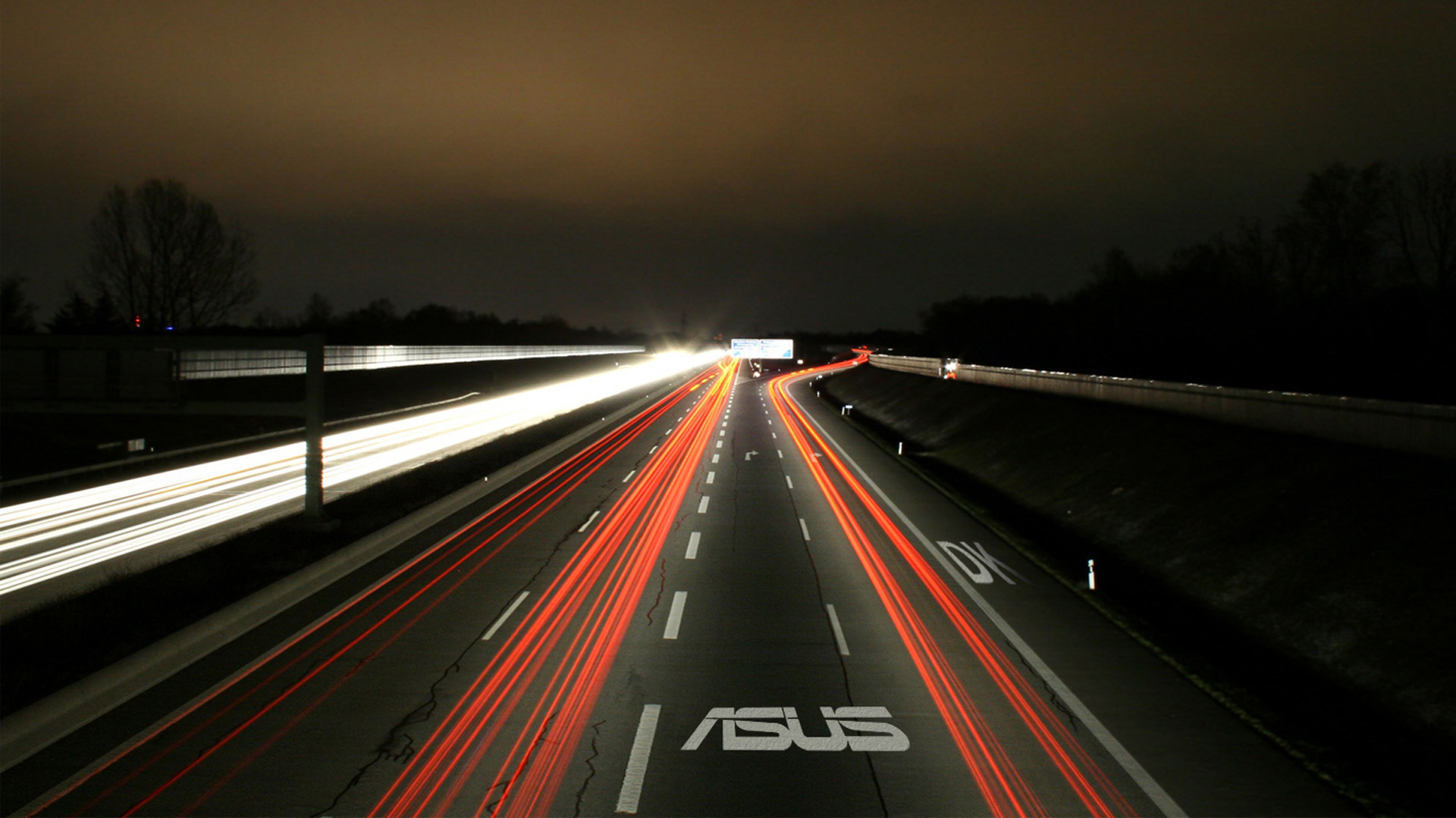 tapete asus hd,straße,autobahn,autobahn,fahrbahn,licht