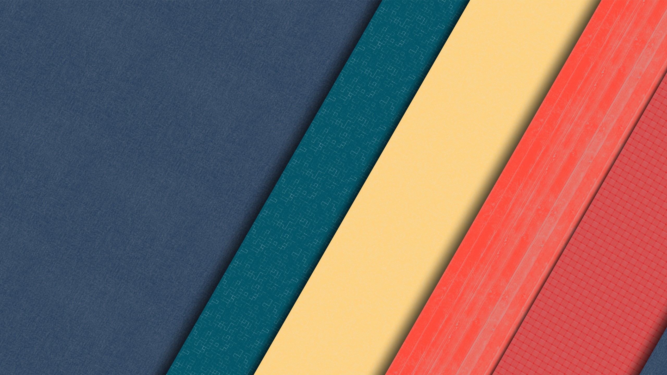 material design tapeten desktop,blau,rot,gelb,türkis,textil 