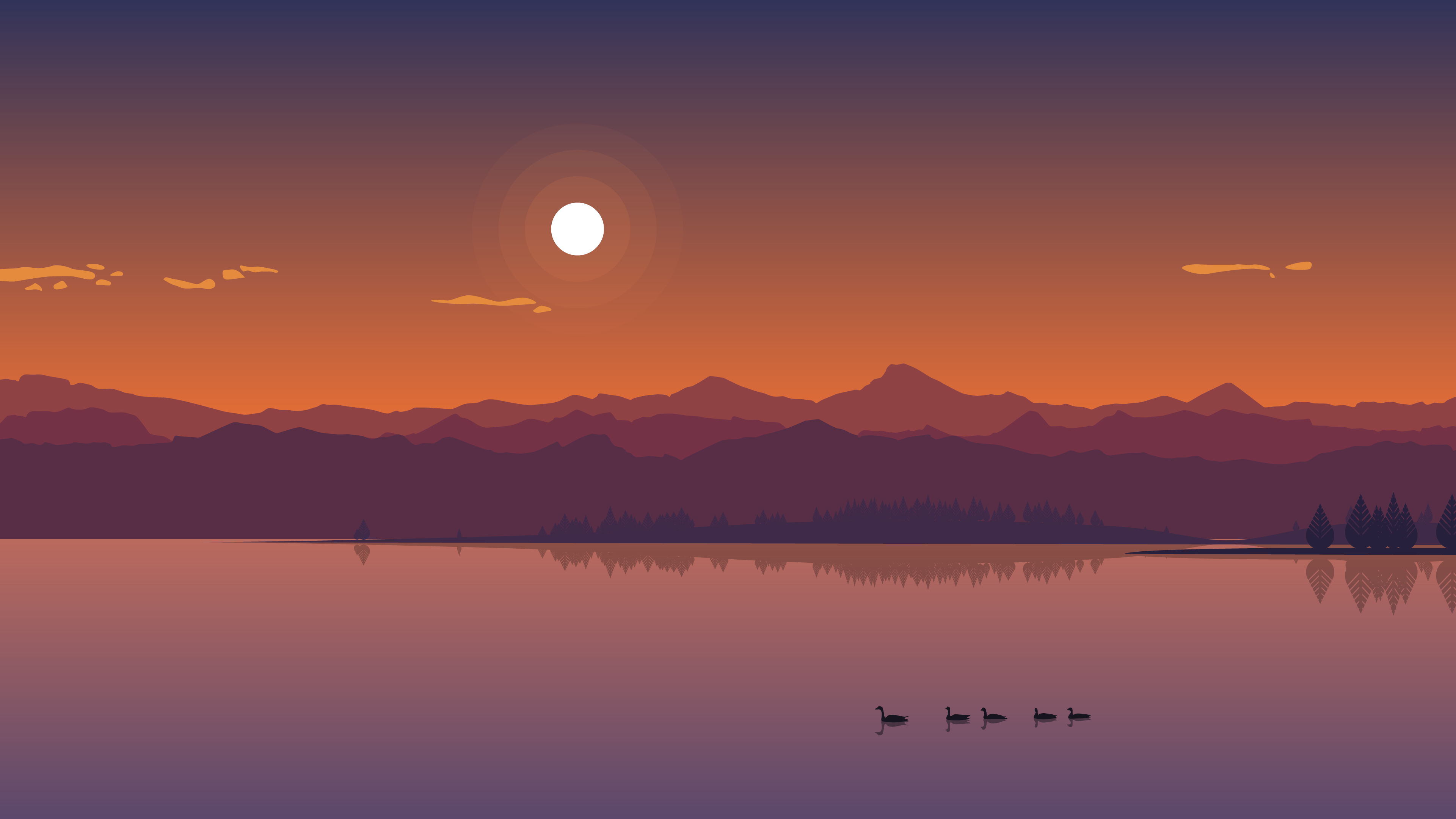 papel pintado minimalista de la naturaleza,cielo,naturaleza,resplandor crepuscular,amanecer,puesta de sol