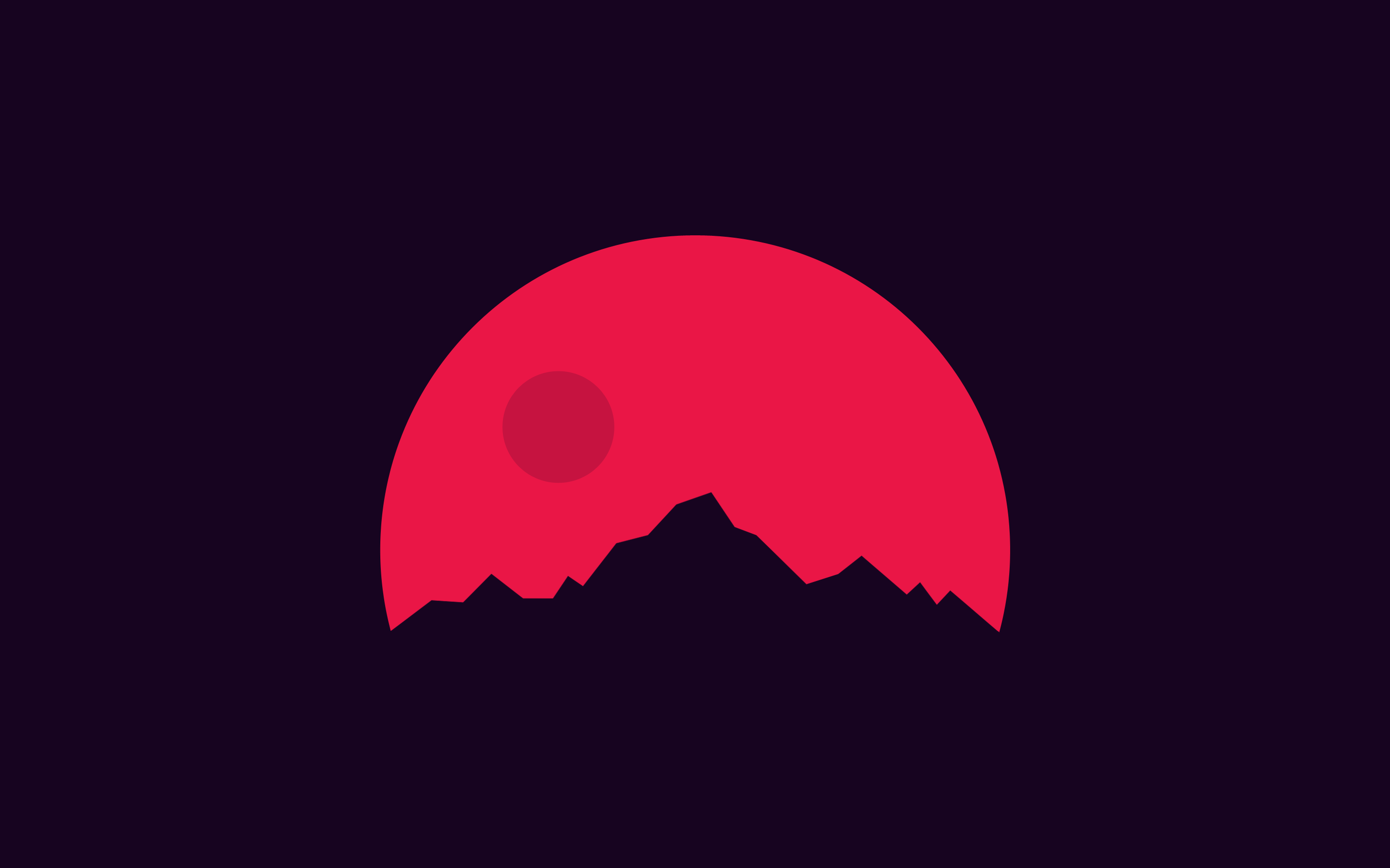 minimalista sfondo del desktop hd,rosso,rosa,illustrazione,font,cielo