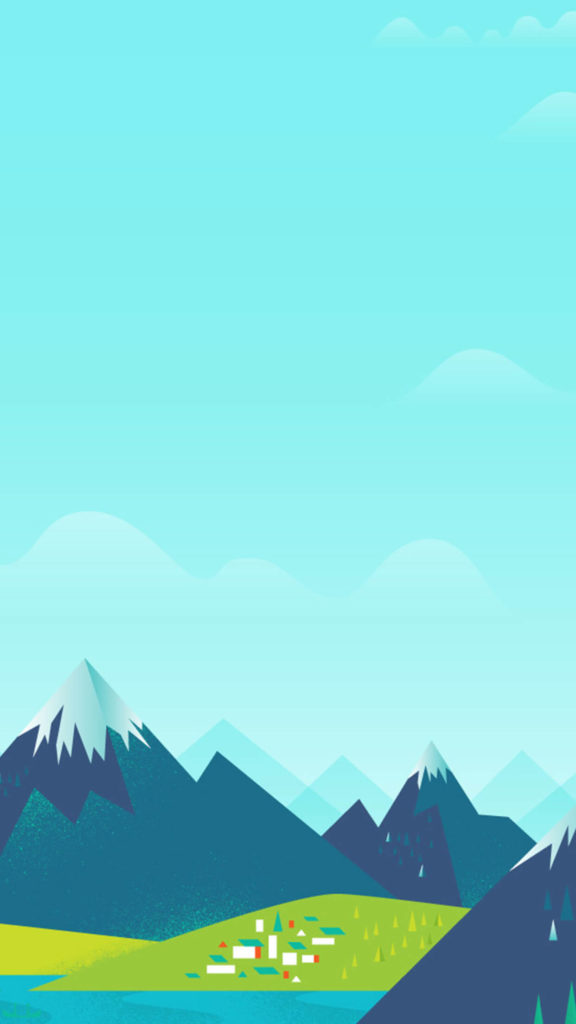 fondo de pantalla minimal iphone,azul,verde,cielo,tiempo de día,dibujos animados
