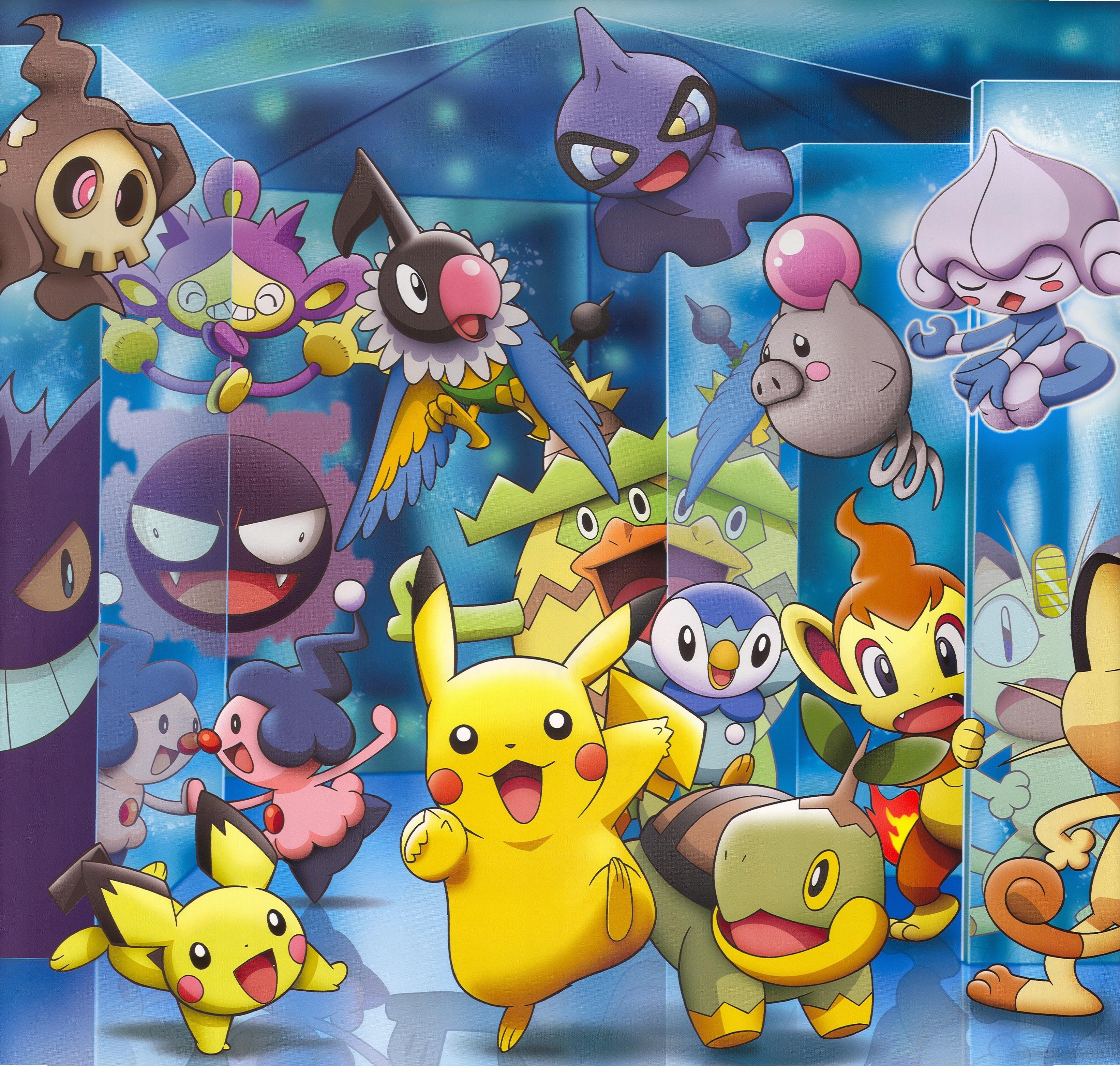 all pokemon wallpaper hd,animated cartoon,cartoon,animation,toy,games