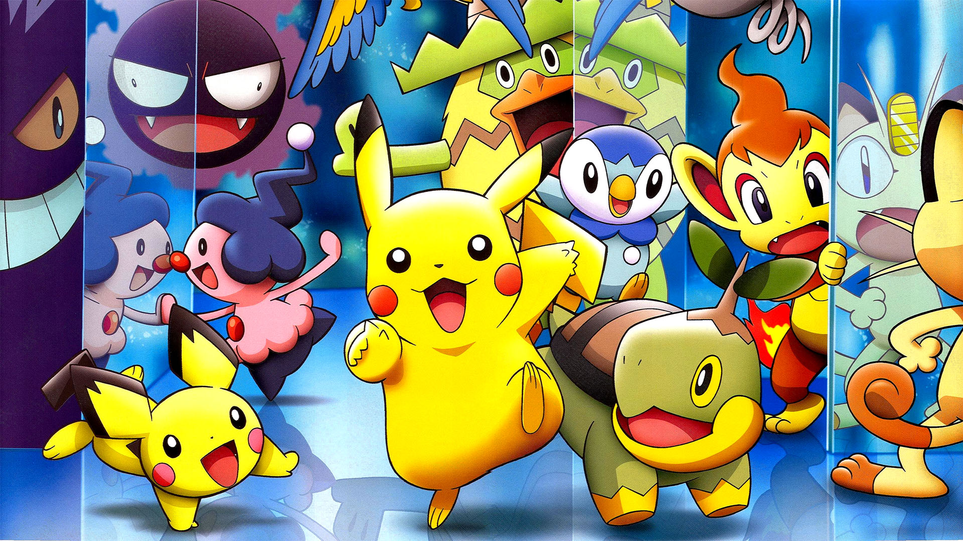 pokémon wallpaper hd,animated cartoon,cartoon,pokémon,animation,fictional character